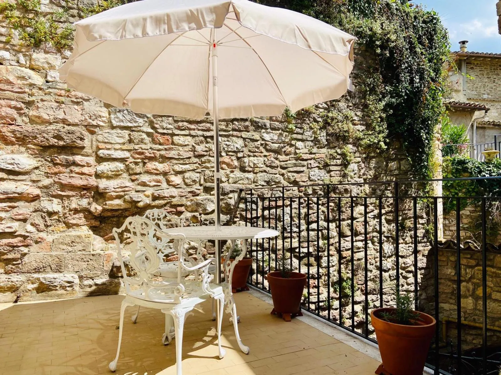 Balcony/Terrace in Hotel La Fortezza
