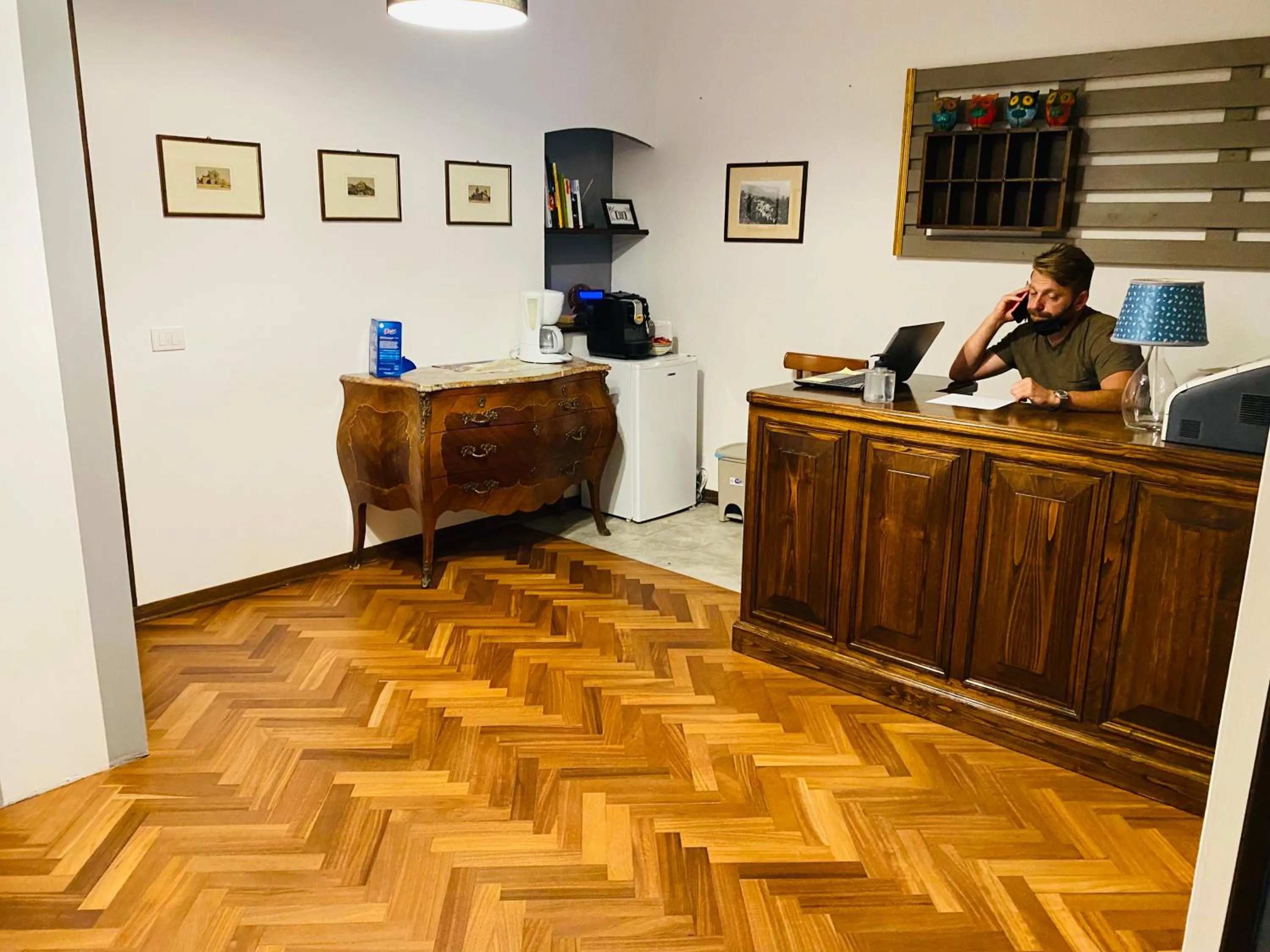 Staff in Hotel La Fortezza