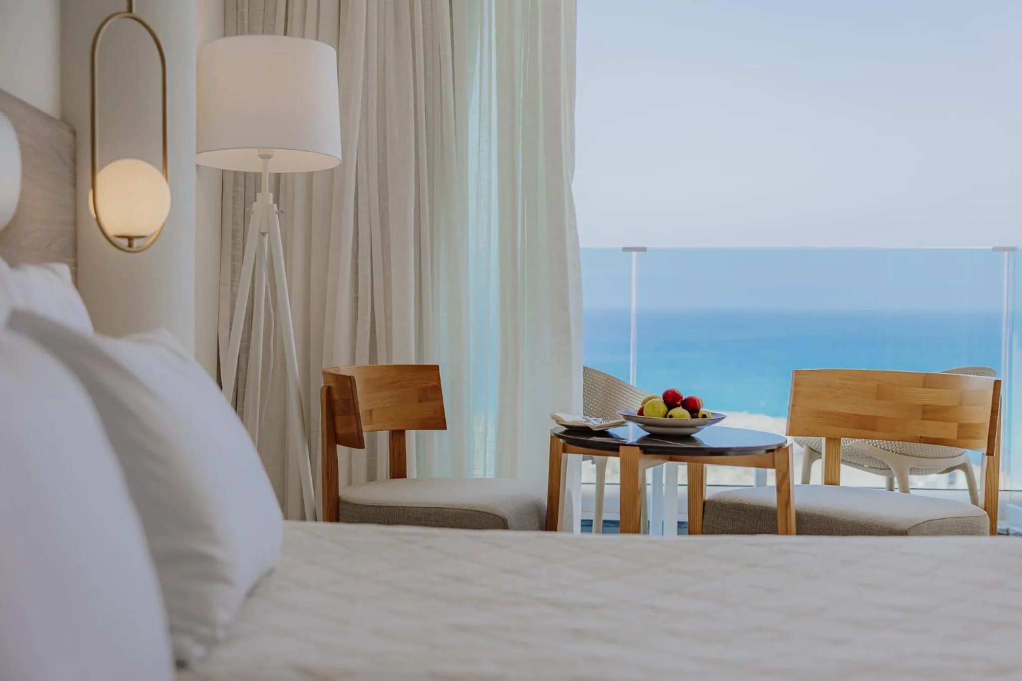 Balcony/Terrace, Bed in Tasia Maris Sands (Adults Only)