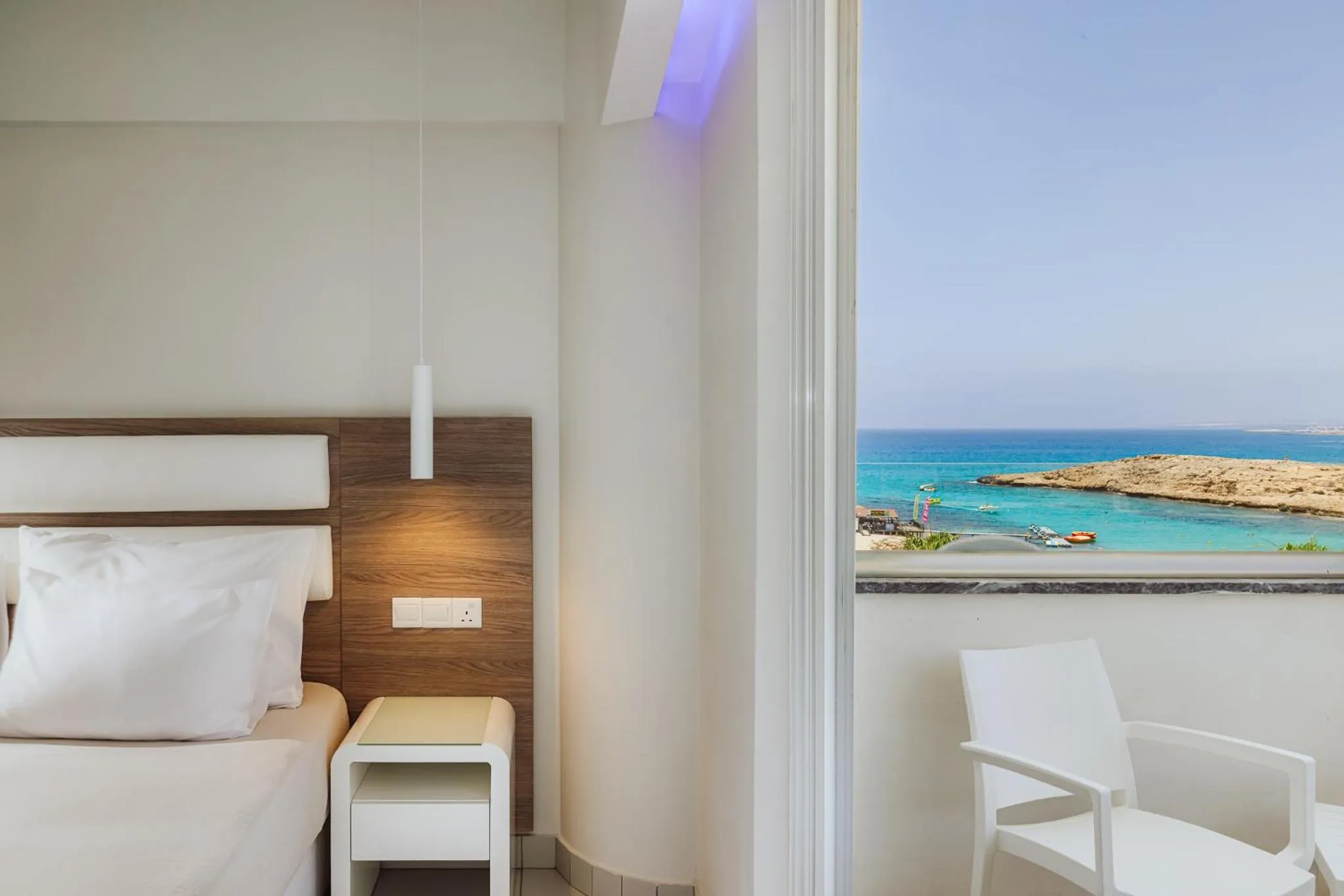 View (from property/room), Bed in Tasia Maris Sands (Adults Only)