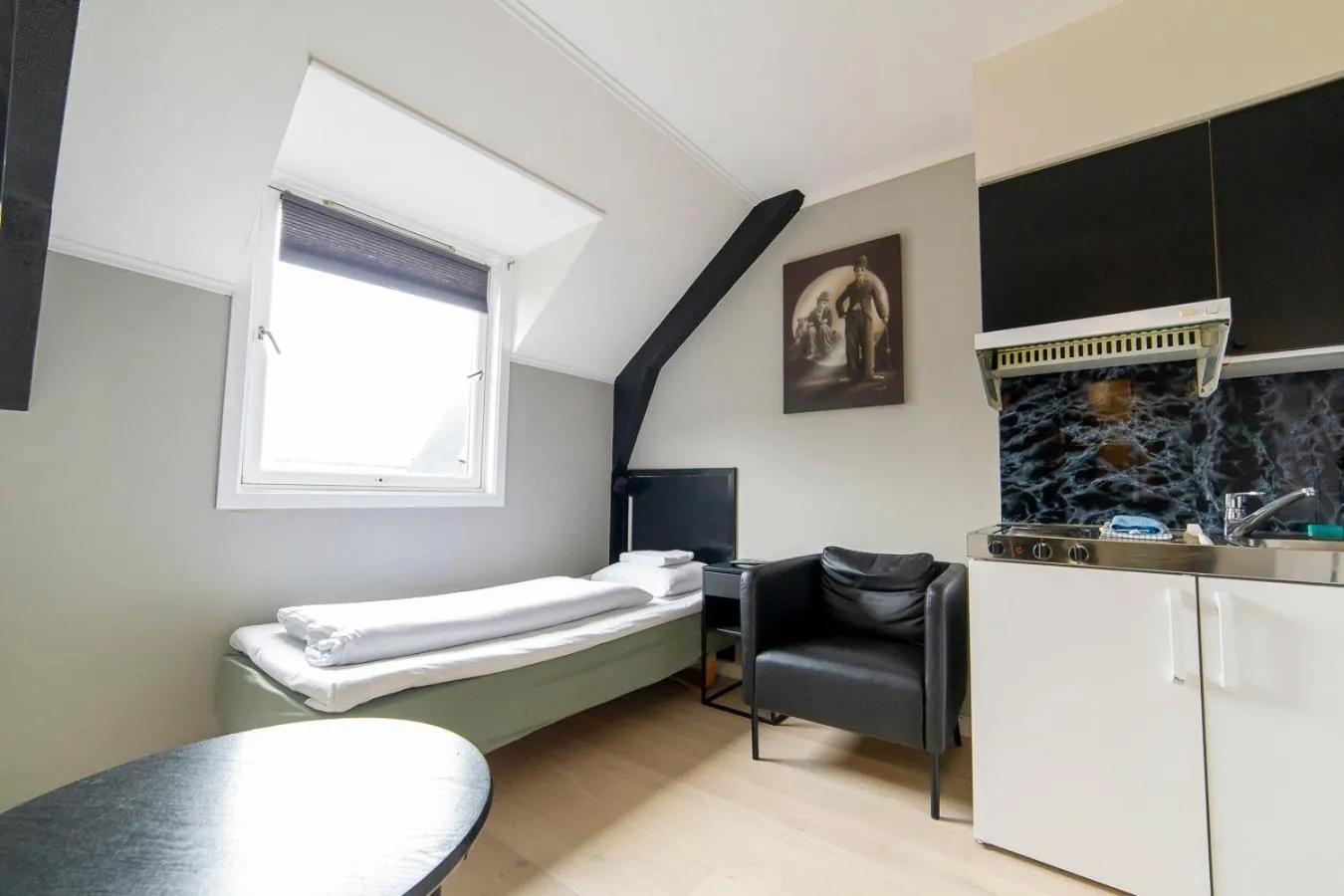 Bed in Pensjonat Jarlen