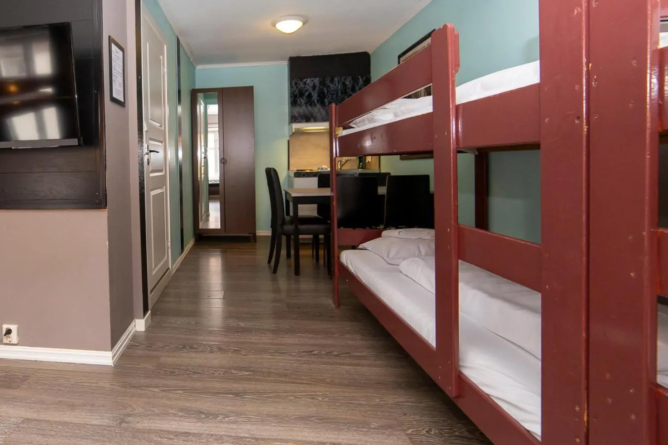 Bed in Pensjonat Jarlen