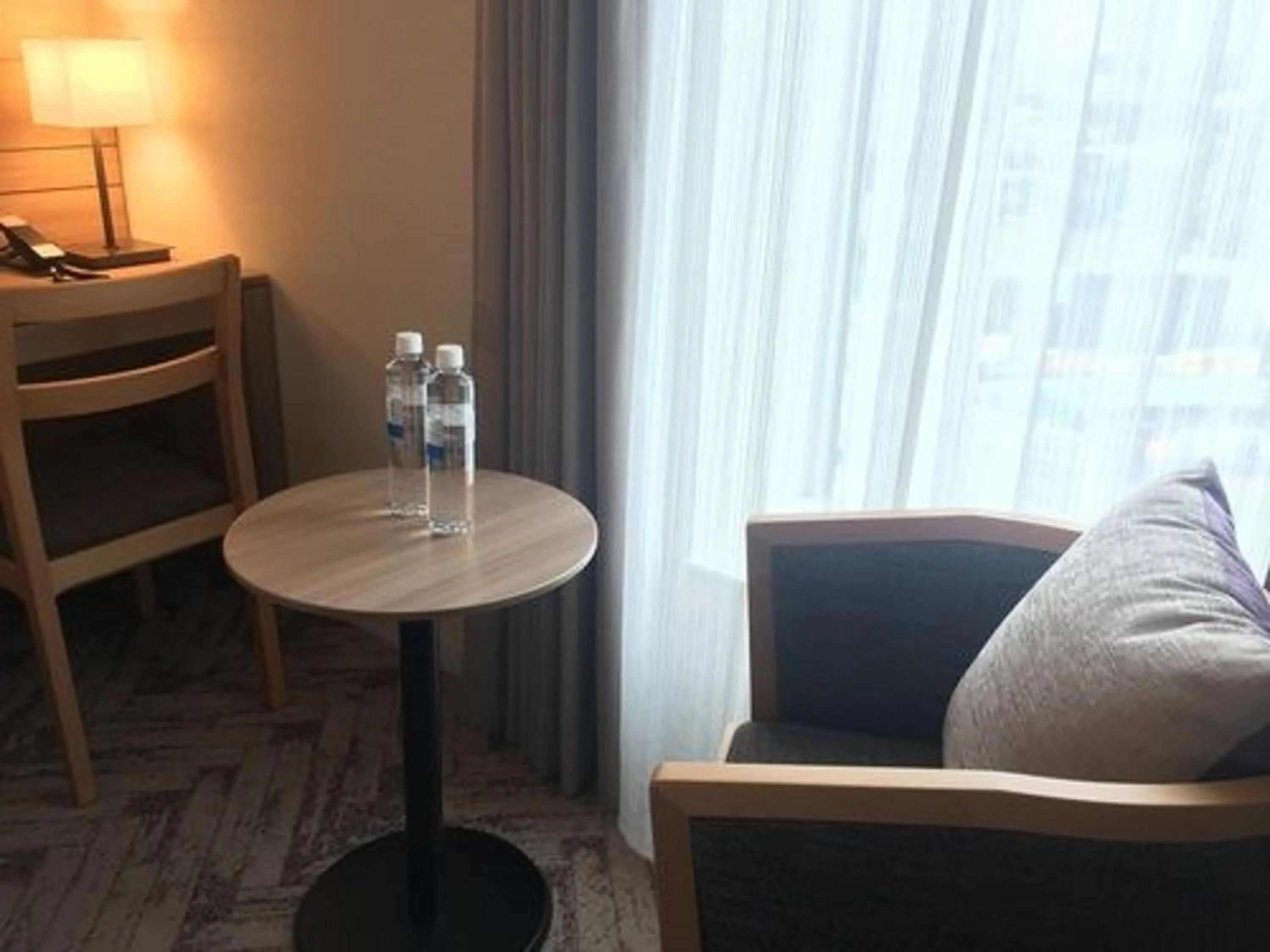 Seating area in Nihon Seinenkan Hotel