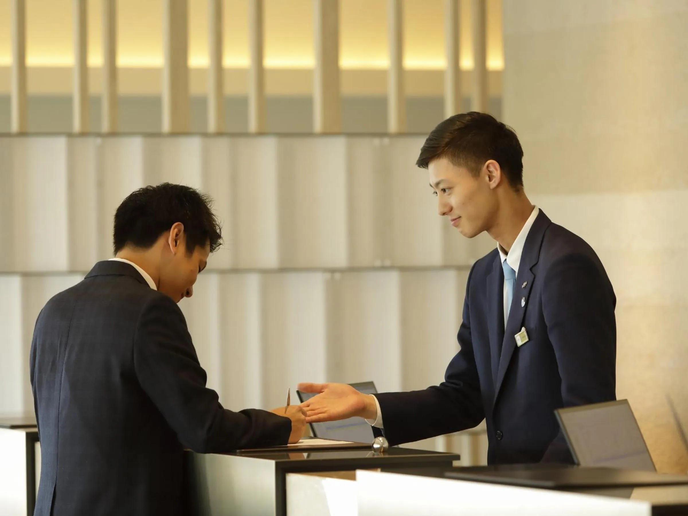 Lobby or reception in Nihon Seinenkan Hotel