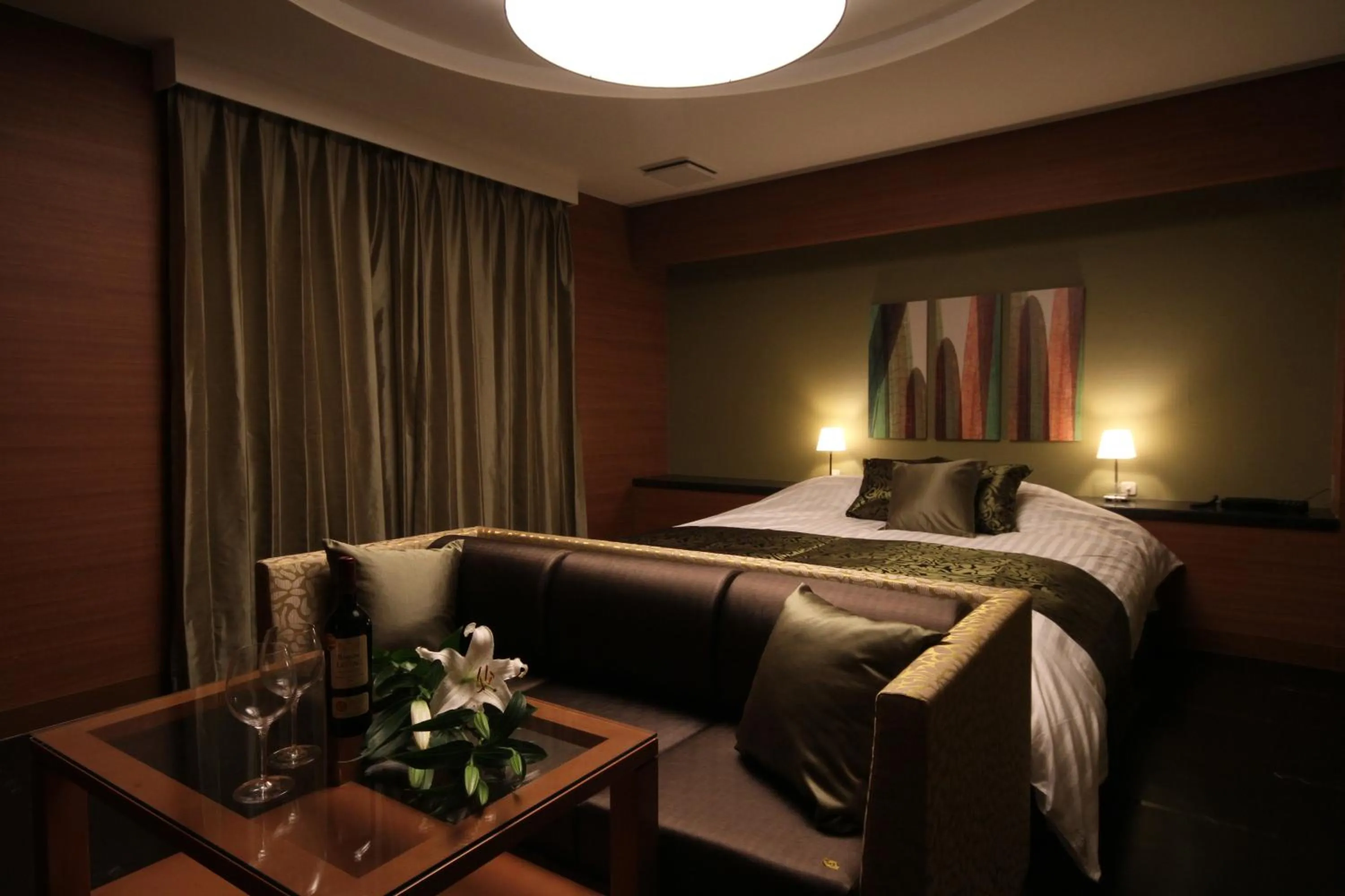 Photo of the whole room, Bed in Dai Tokyo (Adult Only)