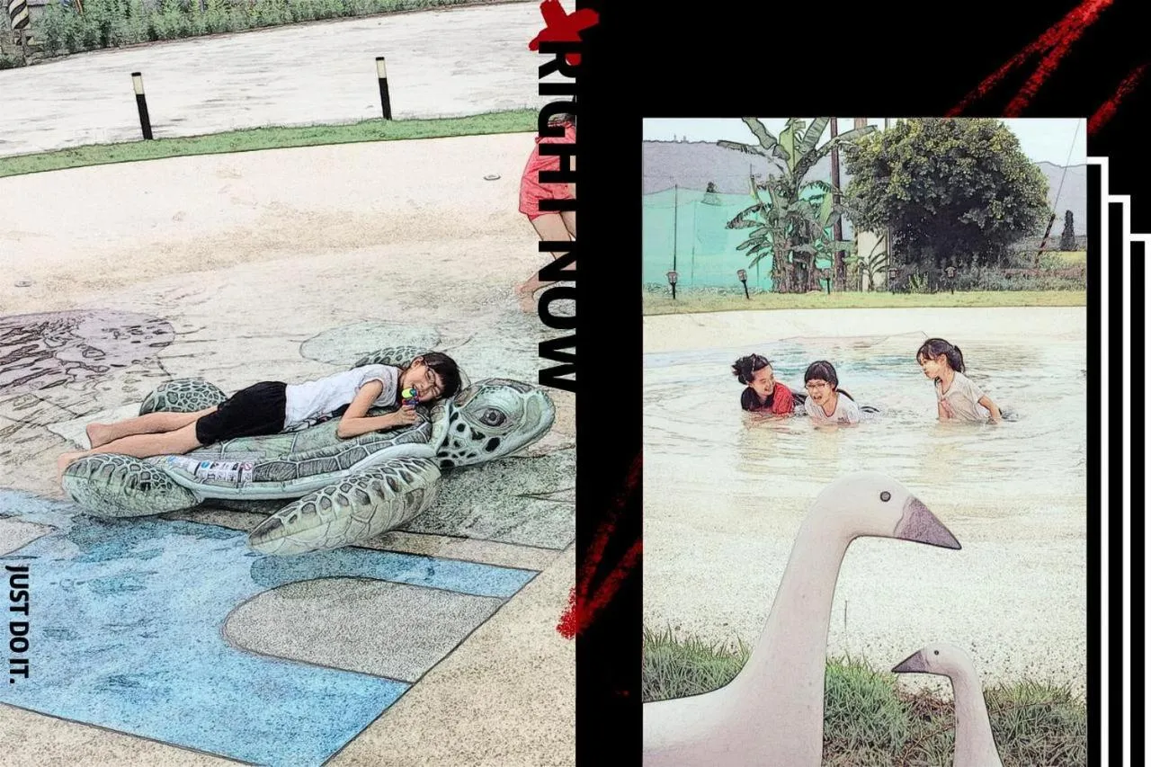 Patio in Hi Kids B&B