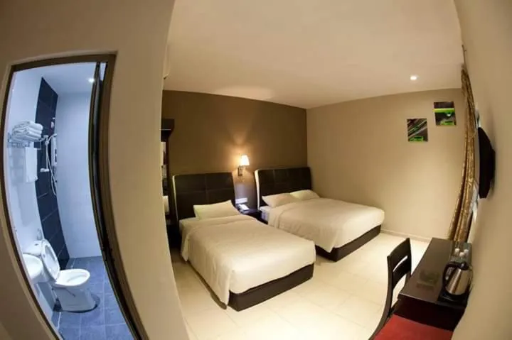 Bed in Ayer Hitam Hotel