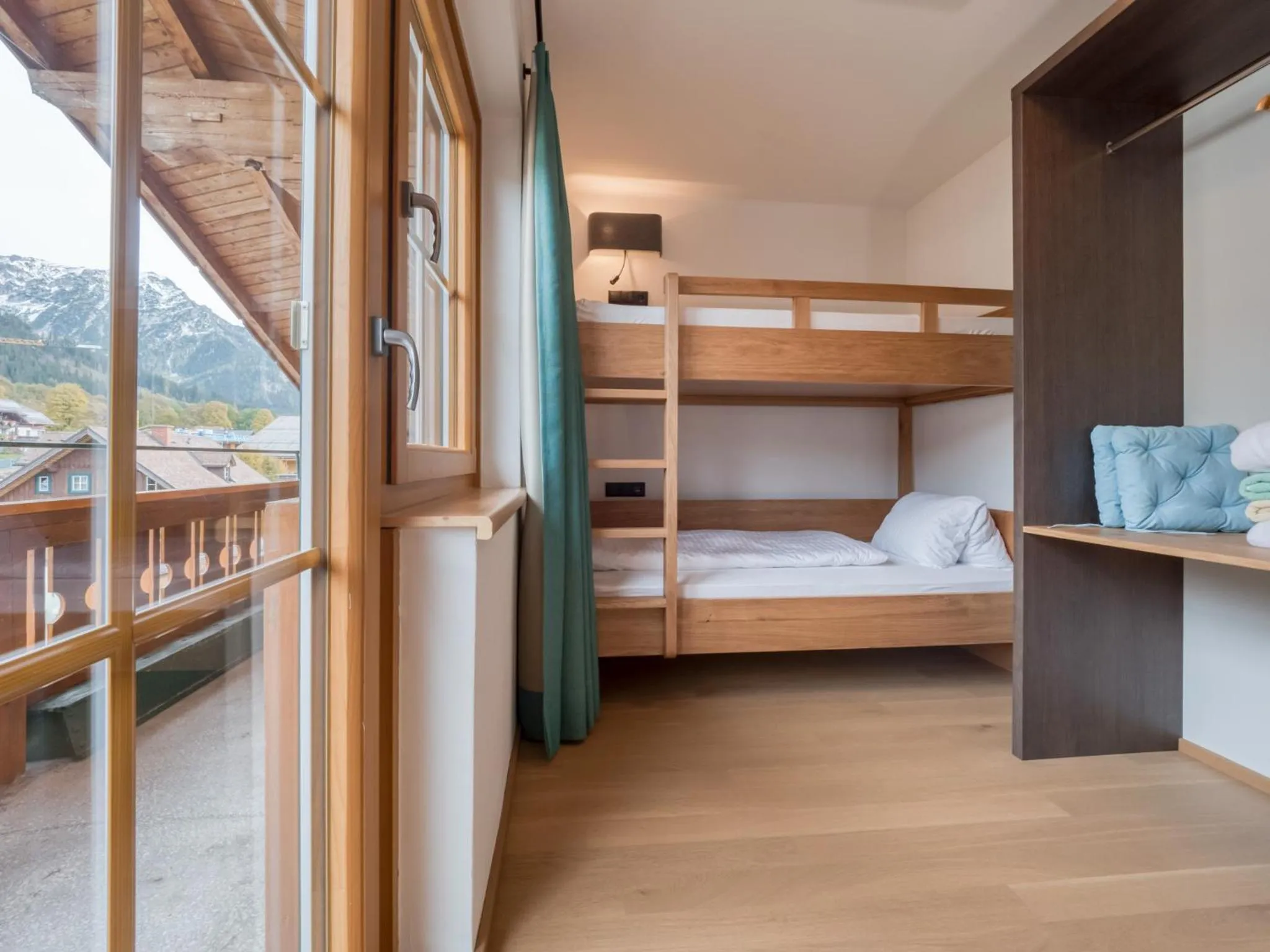 Bed in Hotel Matschner