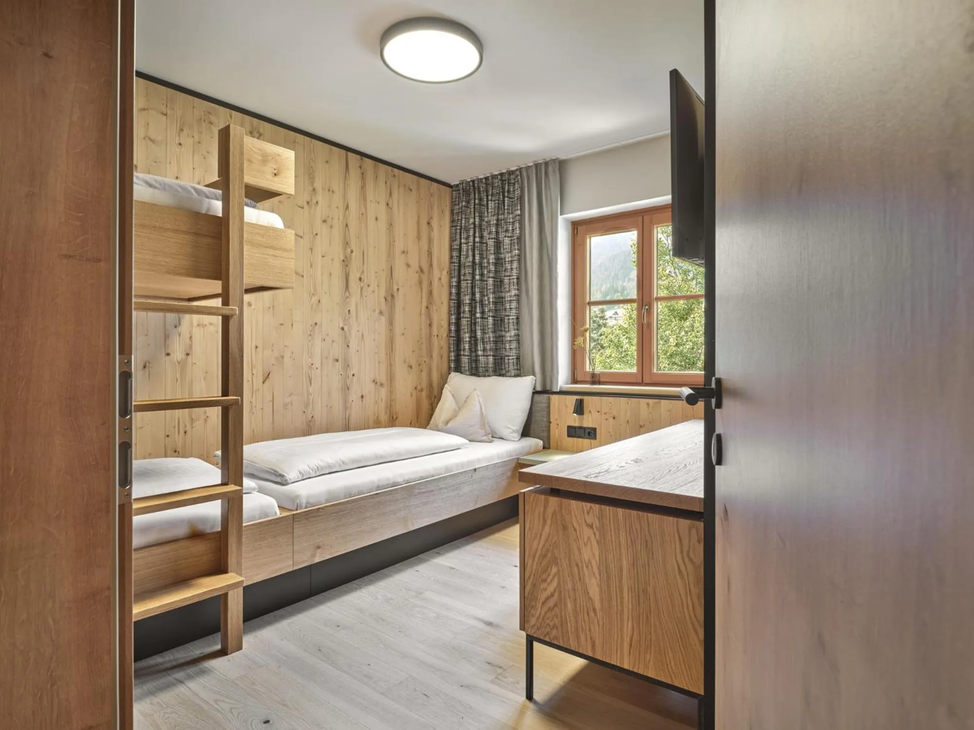 Bed in Hotel Matschner