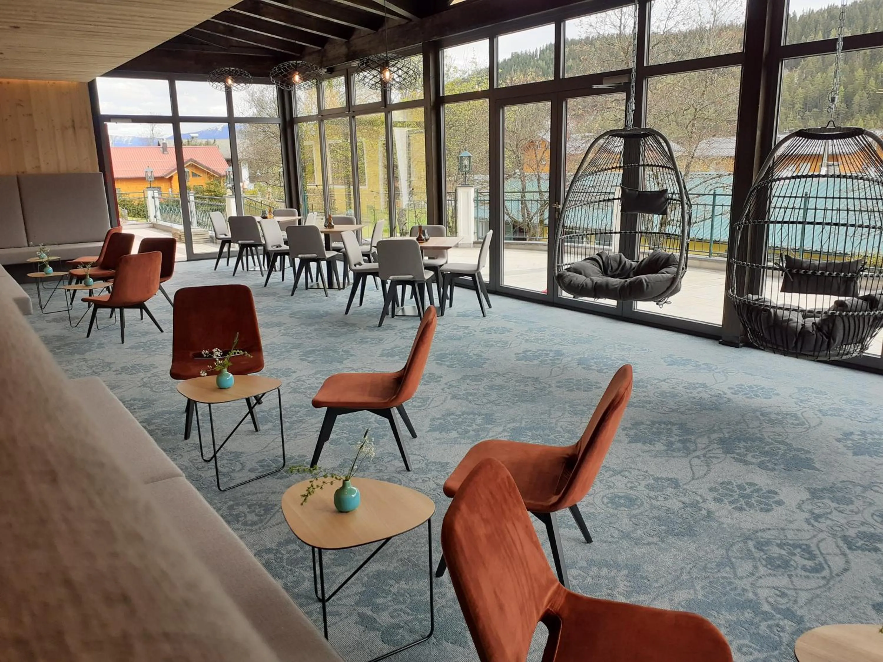 Seating area in Hotel Matschner