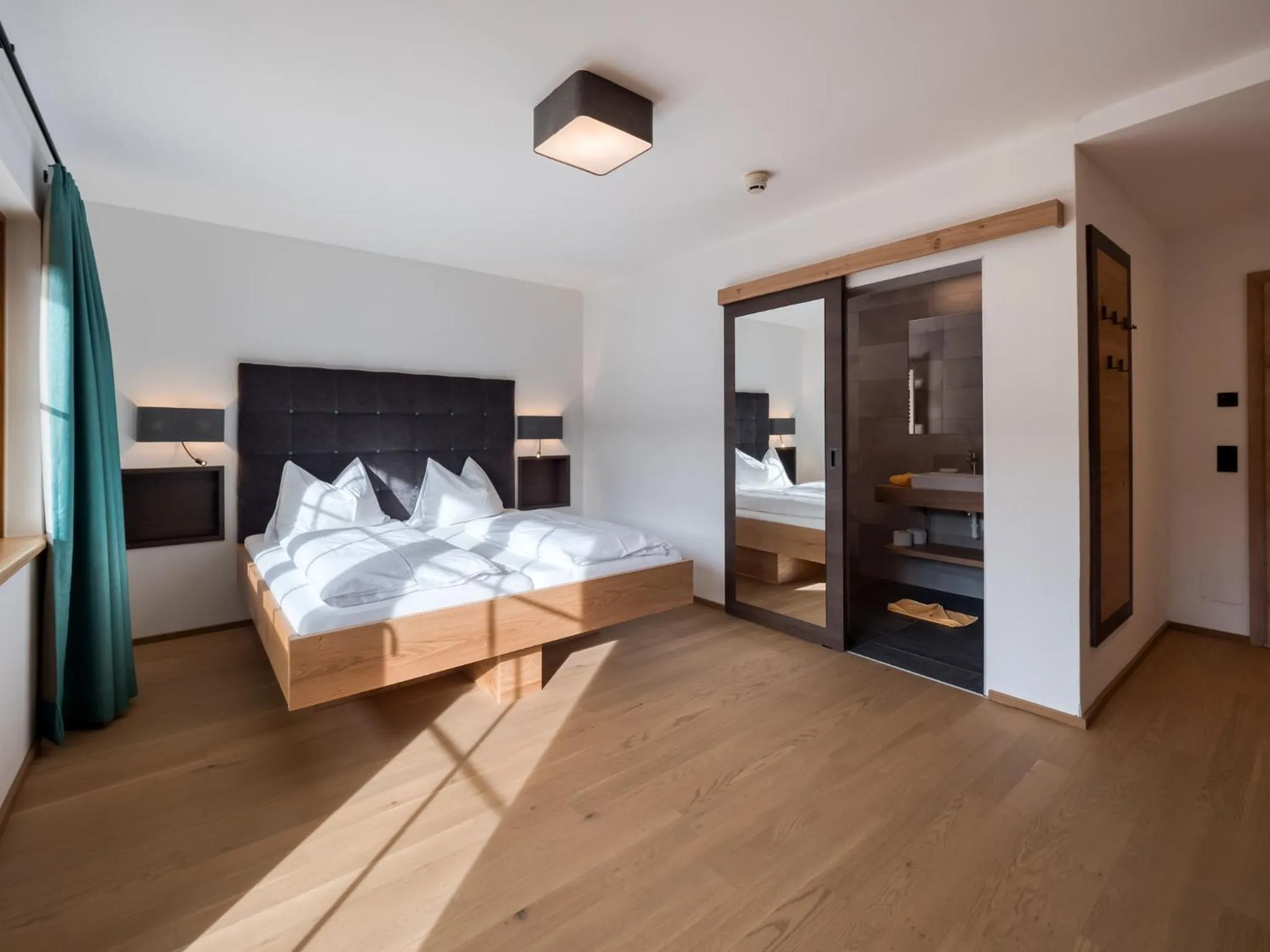 Bed in Hotel Matschner