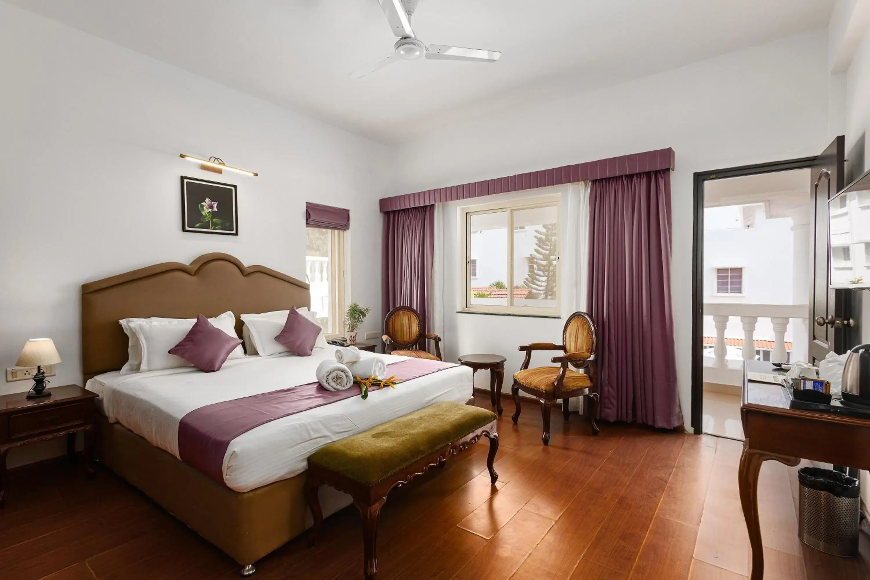 Premium Room with balcony in Casa Ahaana Resort Vagator, By Lavin Hotels Premium Room with balcony in Casa Ahaana Resort Vagator, By Lavin Hotels