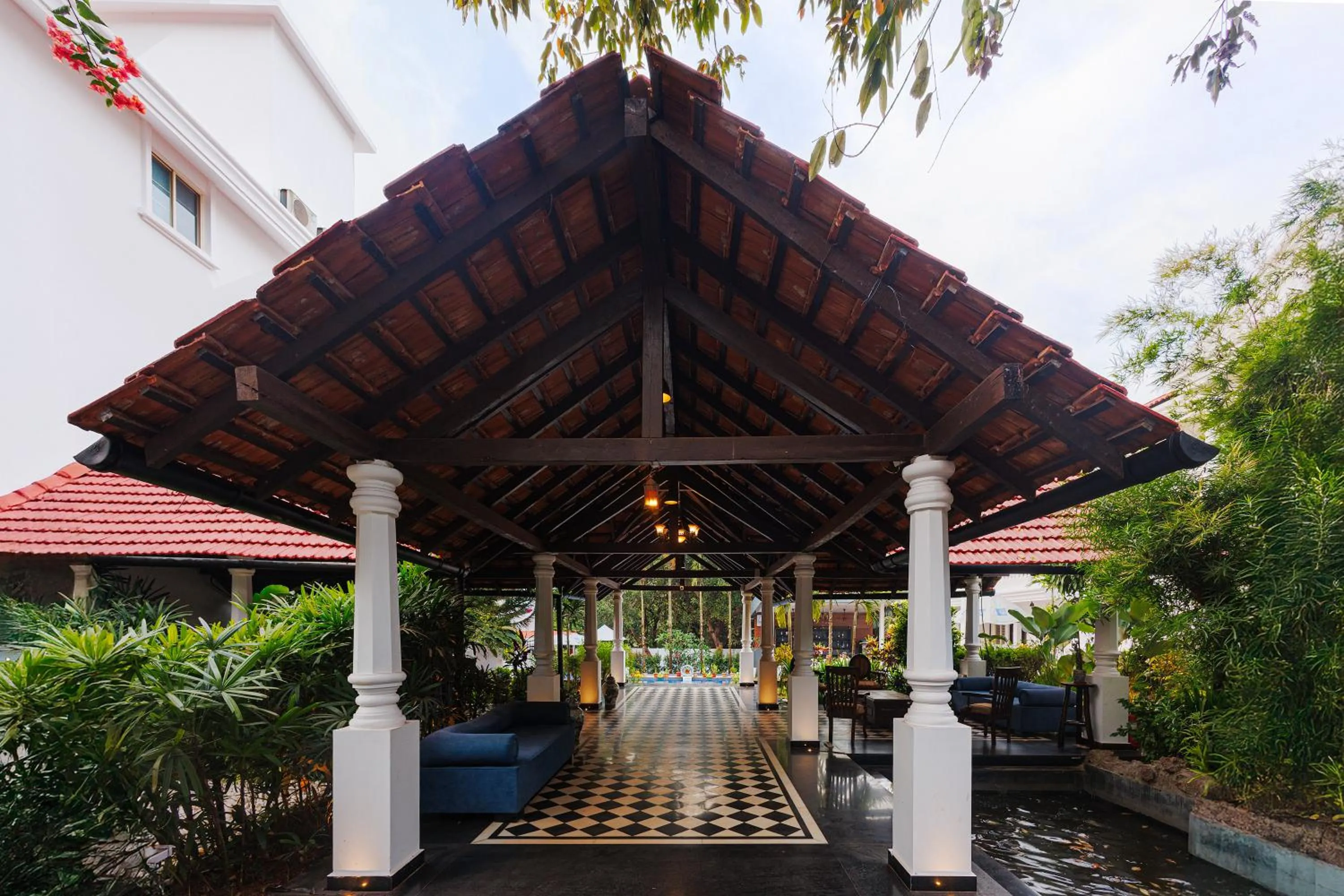 Lobby or reception in Casa Ahaana Resort Vagator, By Lavin Hotels