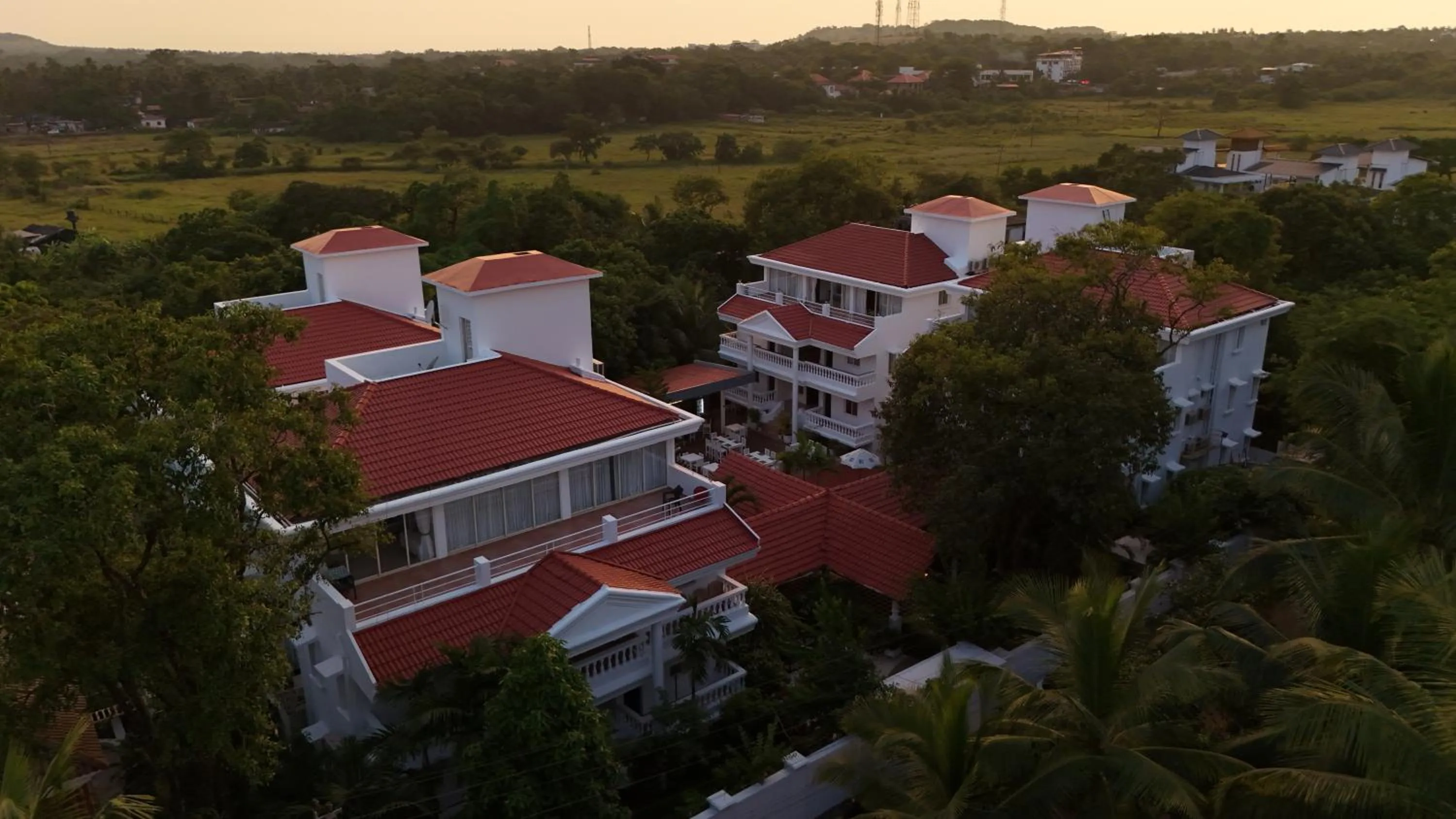 Property building in Casa Ahaana Resort Vagator, By Lavin Hotels