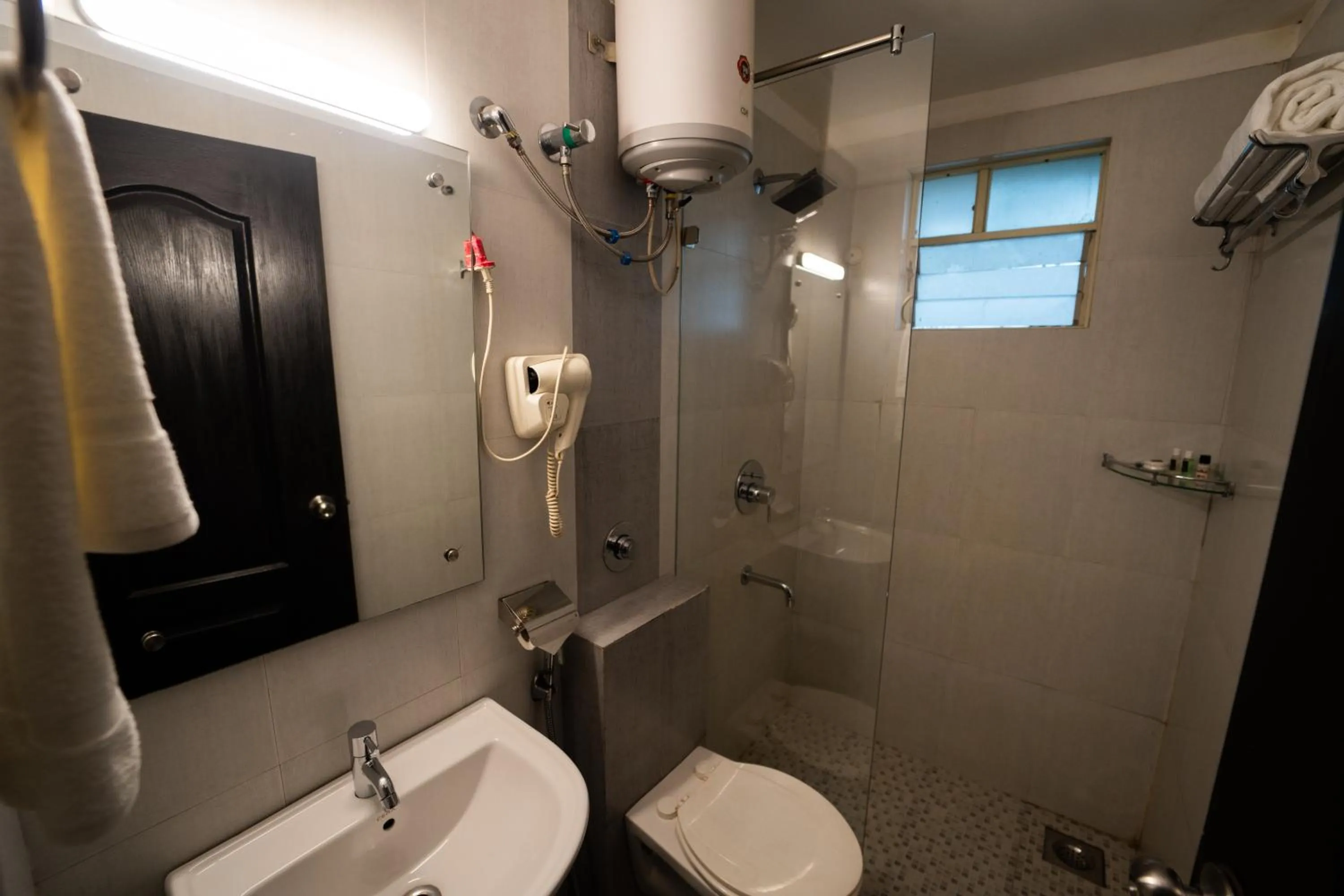 Bathroom in Casa Ahaana Resort Vagator, By Lavin Hotels