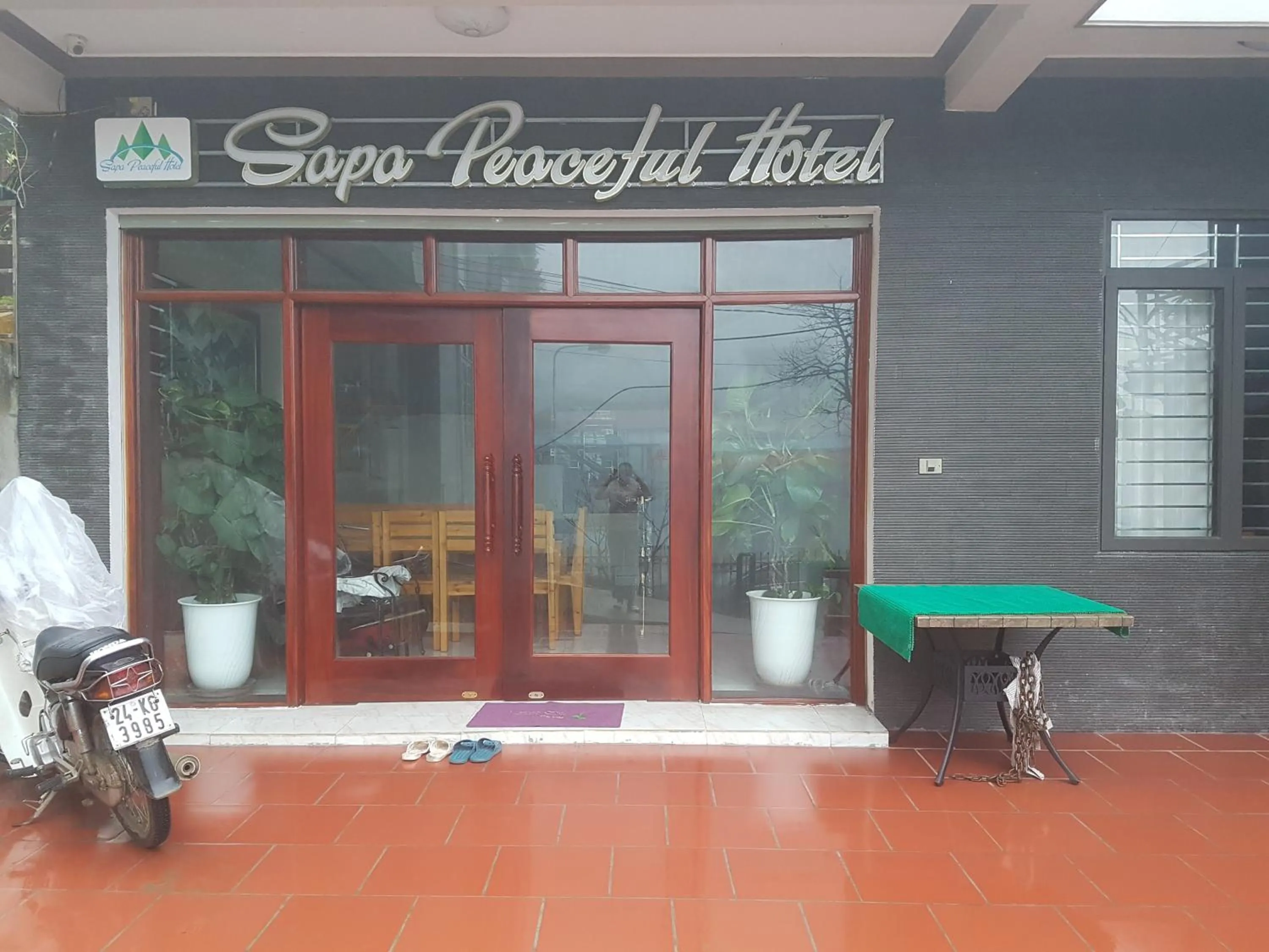 Property building in Sapa Peaceful Hotel