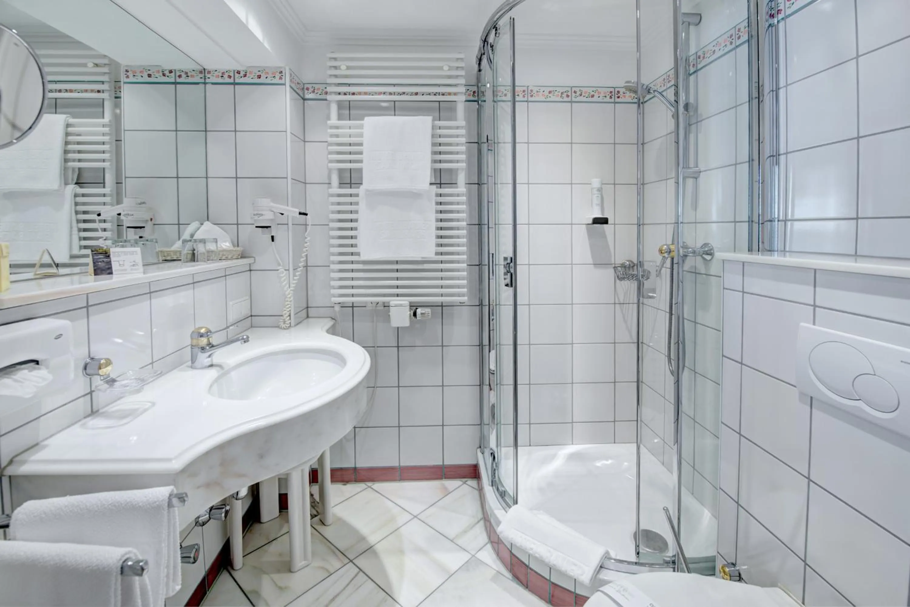 Bathroom in Boutique-Hotel Bauer