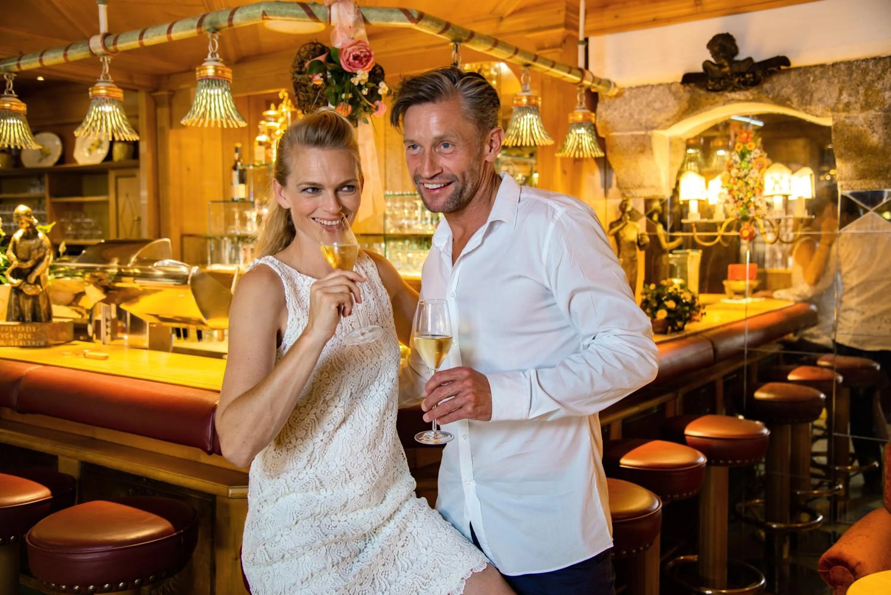 Lounge or bar in Boutique-Hotel Bauer