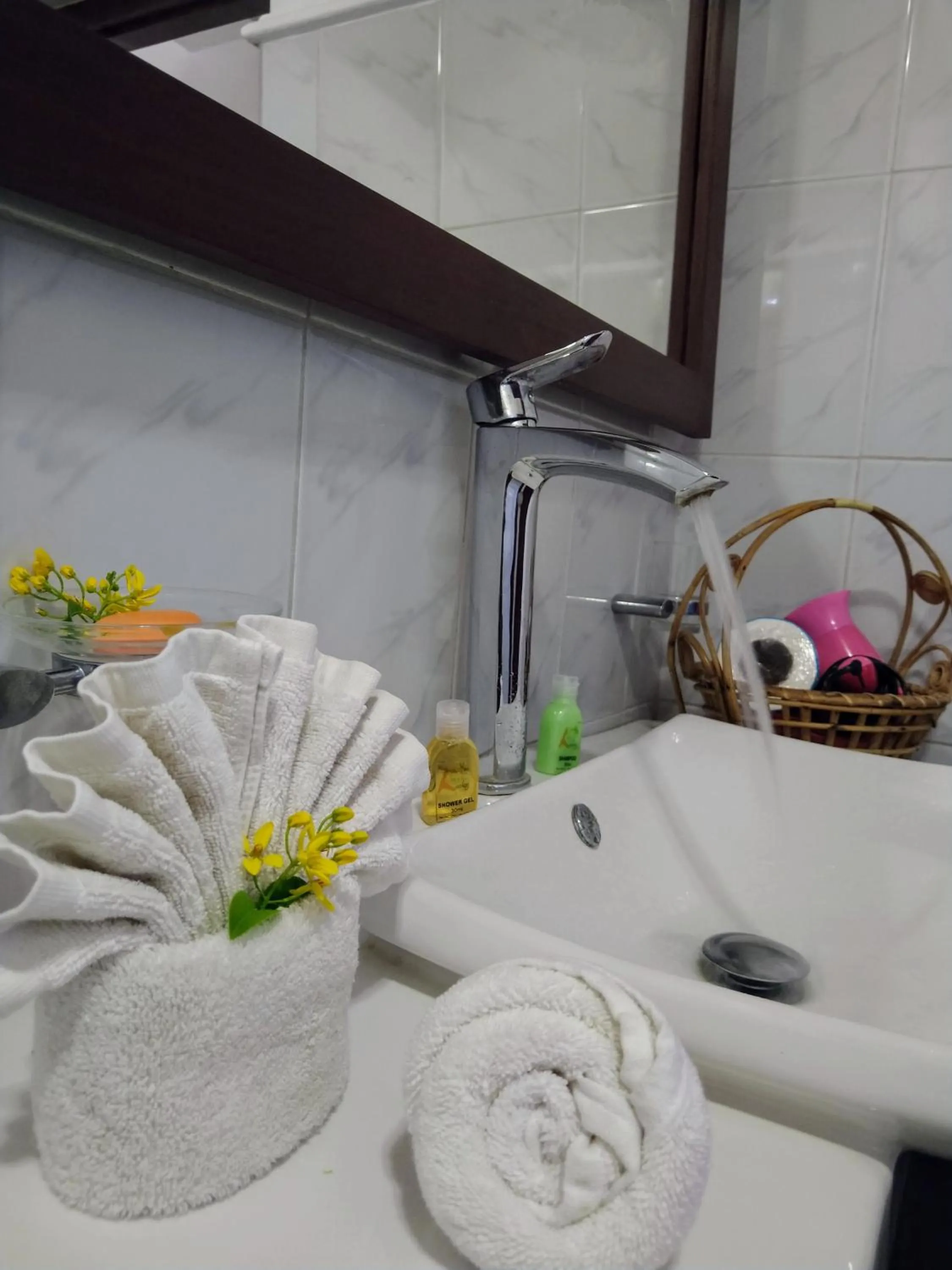 Bathroom in Lucky Prince Villa & Ayurveda Wellness