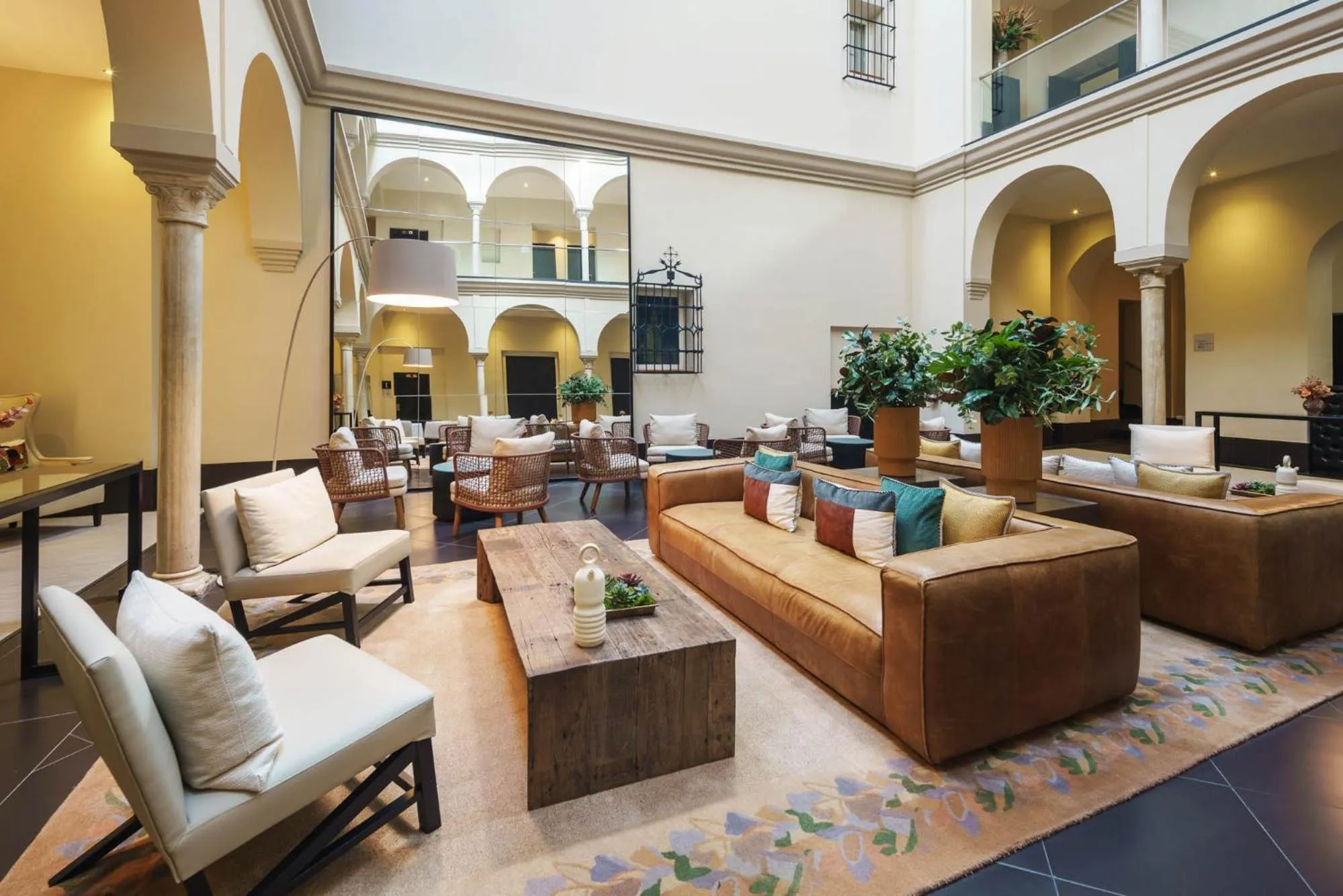 Seating area in Eurostars Sevilla Boutique