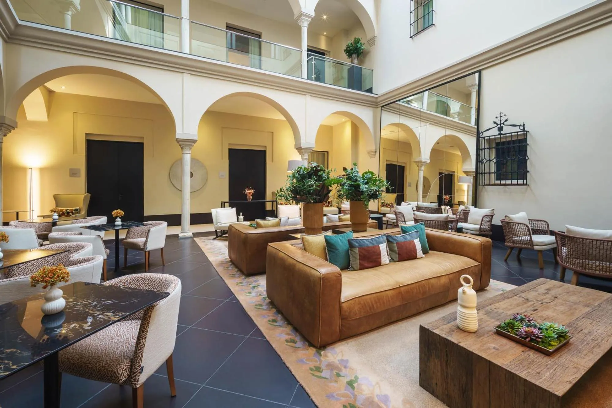 Living room in Eurostars Sevilla Boutique