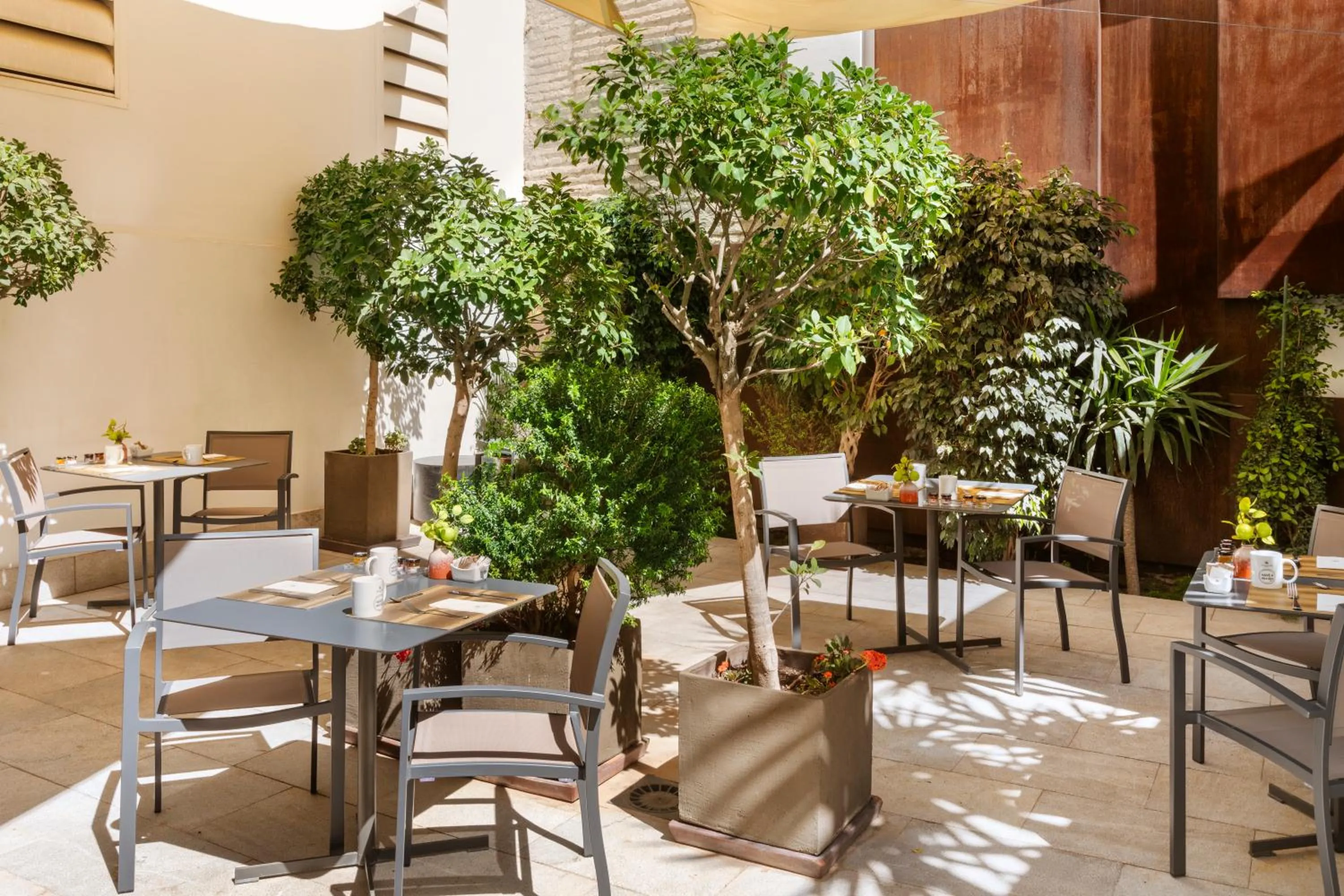 Patio in Eurostars Sevilla Boutique