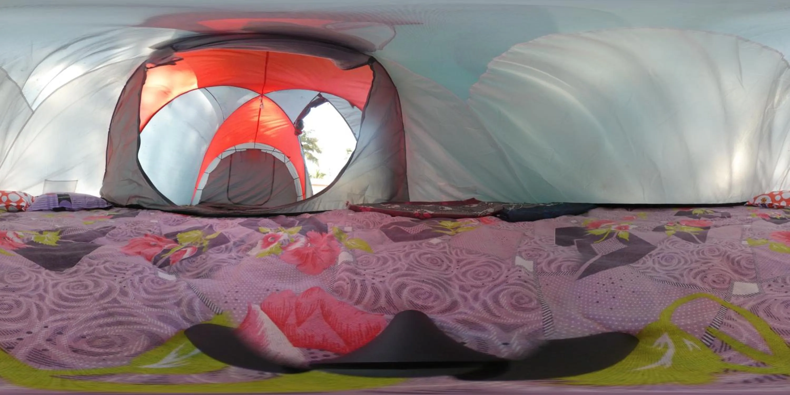 Bed in Athaang Beach Resort