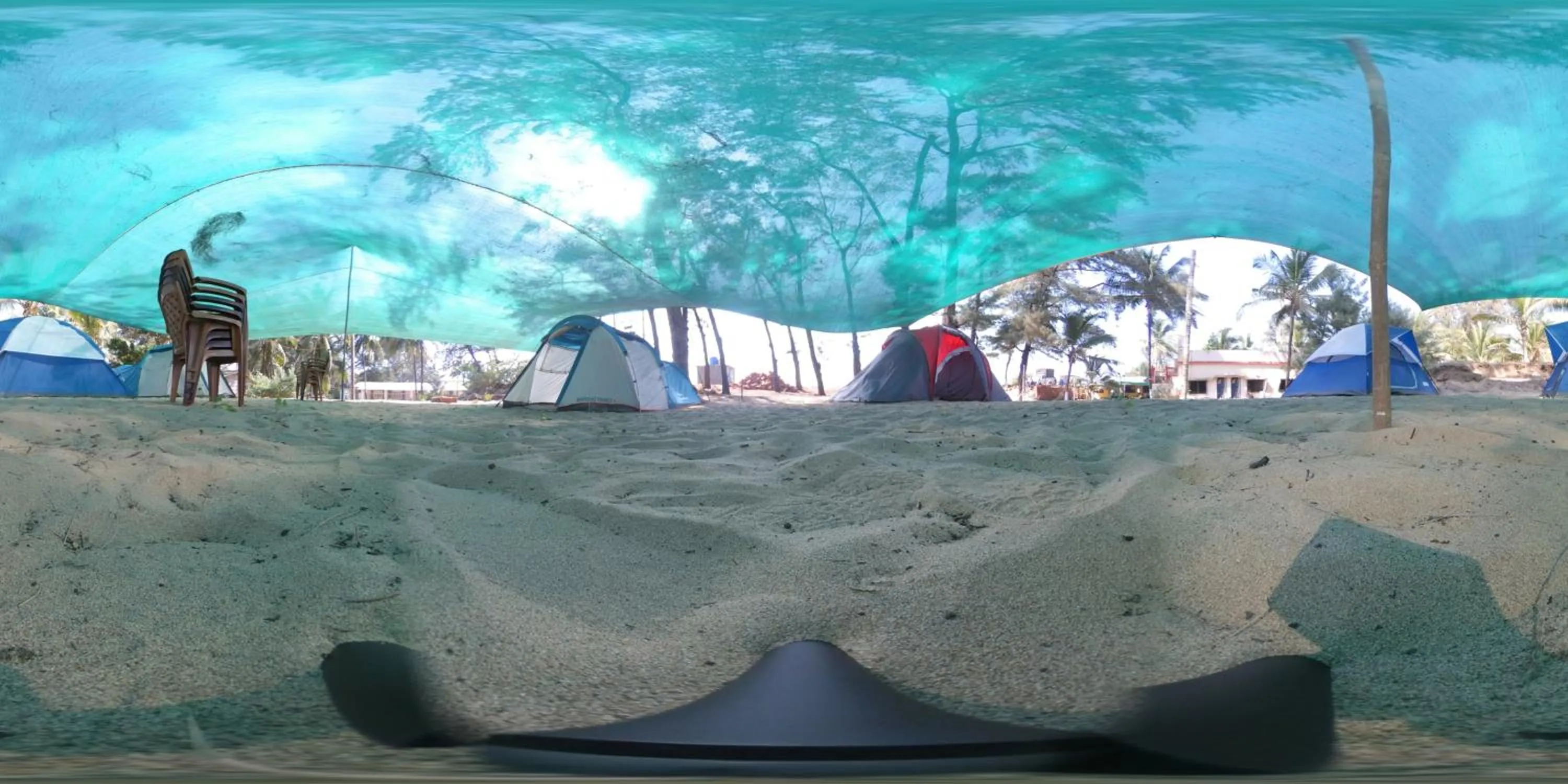 Garden in Athaang Beach Resort