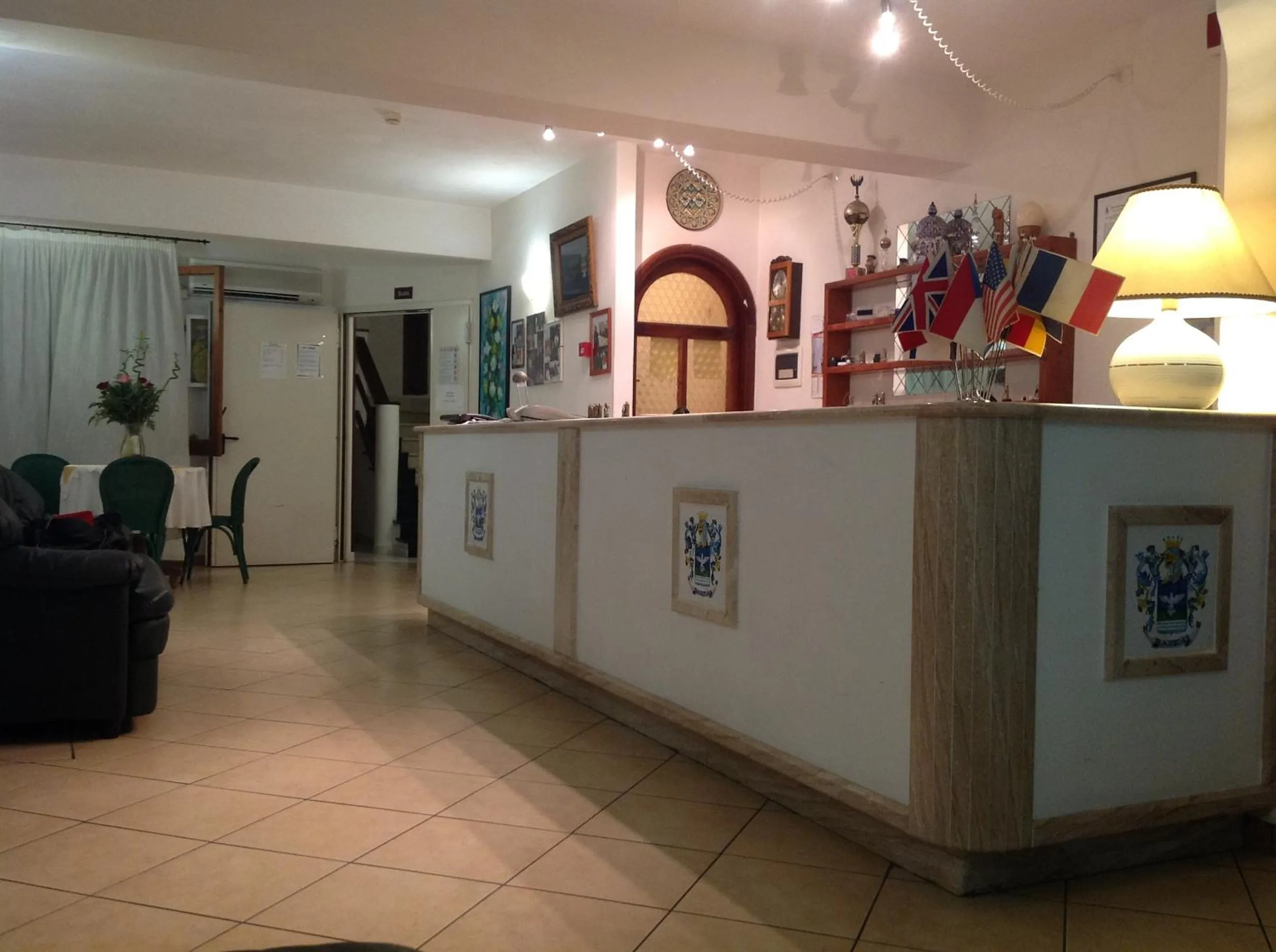 Lobby or reception in Hotel Miramare Garzia