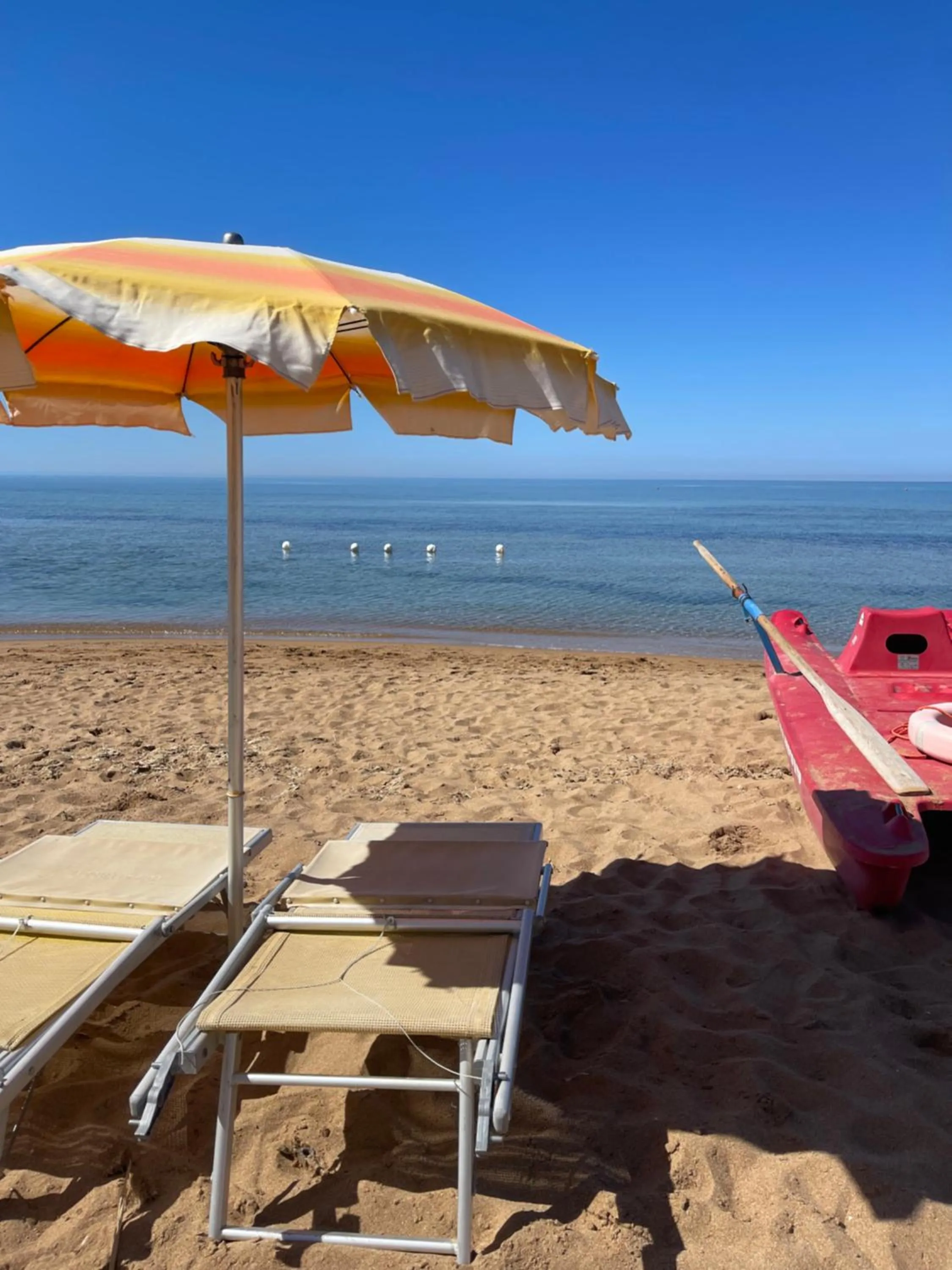 Beach in Hotel Miramare Garzia
