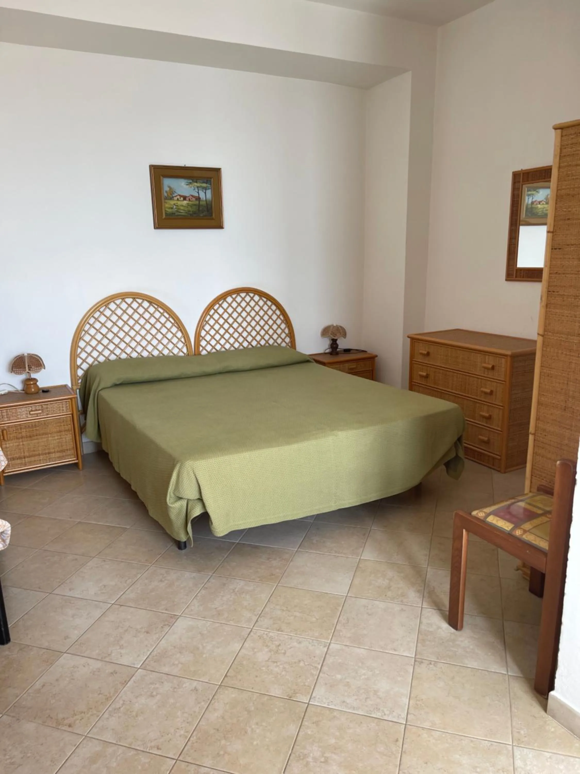 Bed in Hotel Miramare Garzia