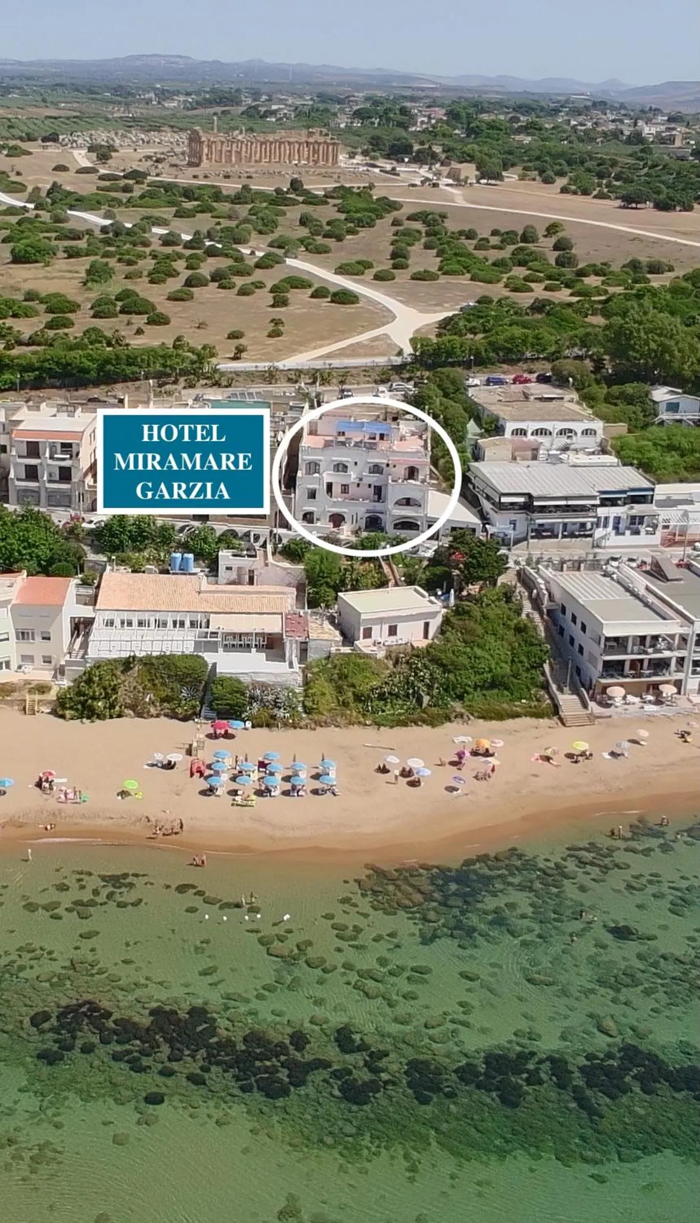 Property building in Hotel Miramare Garzia