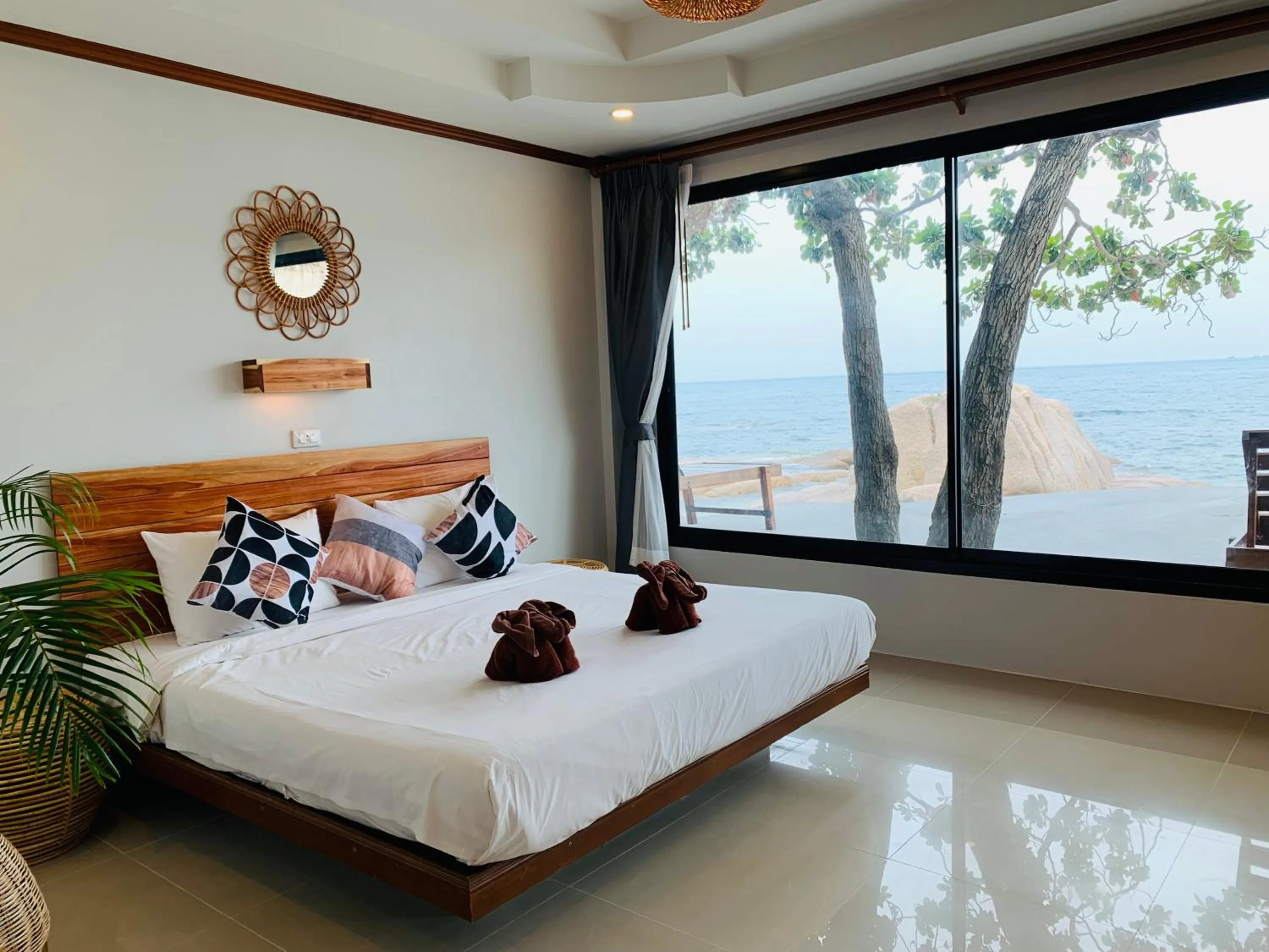 Bed in Koh Tao Heritage