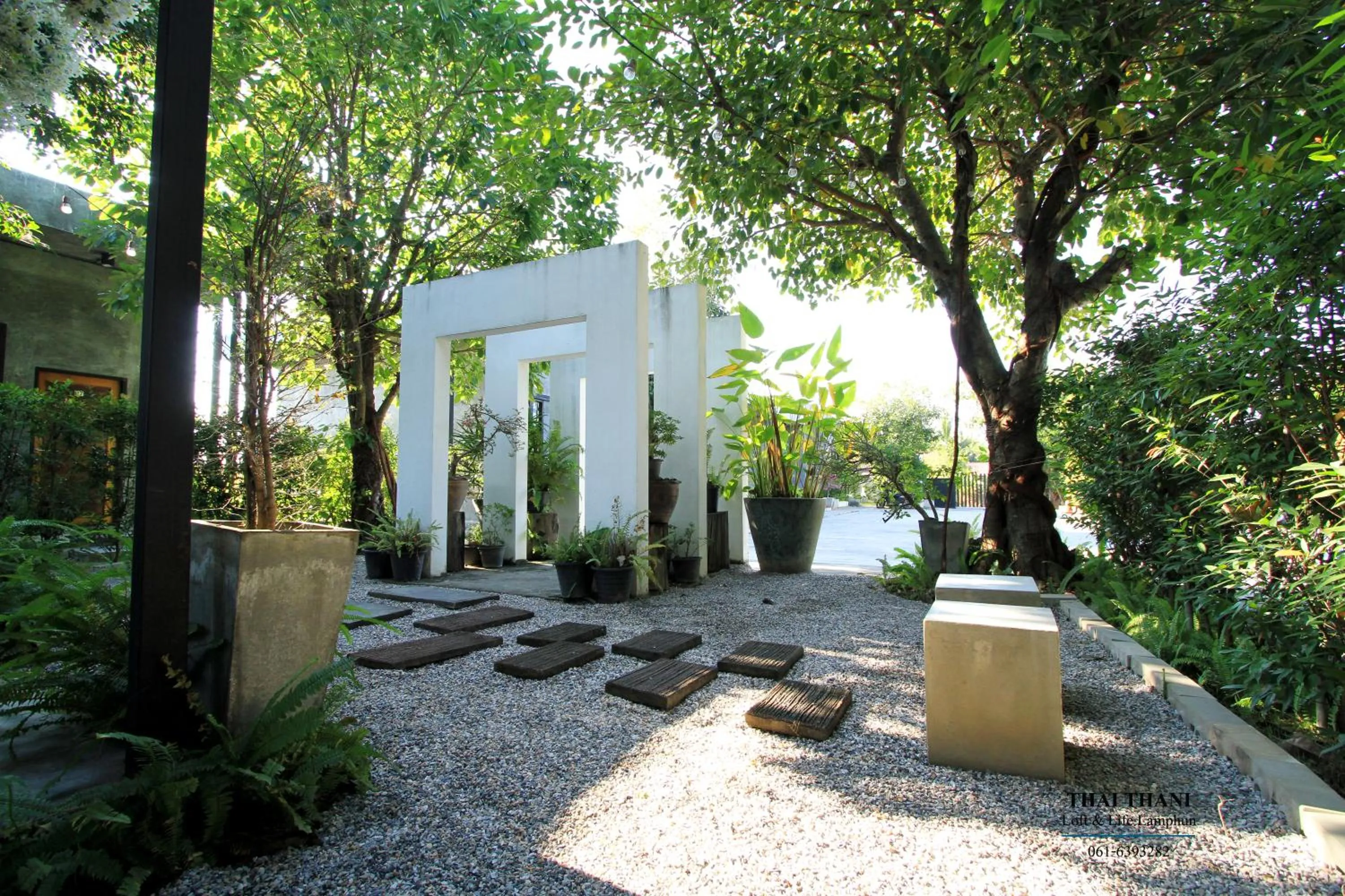 Garden in THAI THANI Loft & Life Lamphun