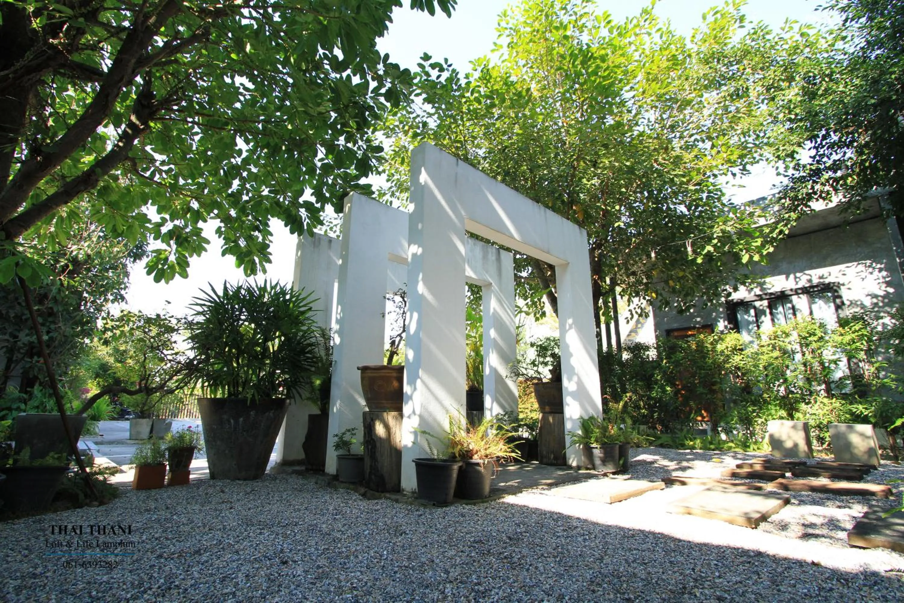 Garden in THAI THANI Loft & Life Lamphun