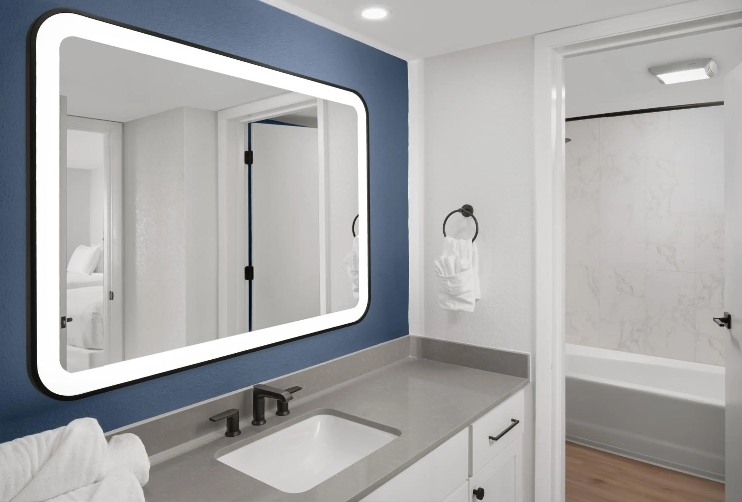 Shower in Saddlebrook Resort