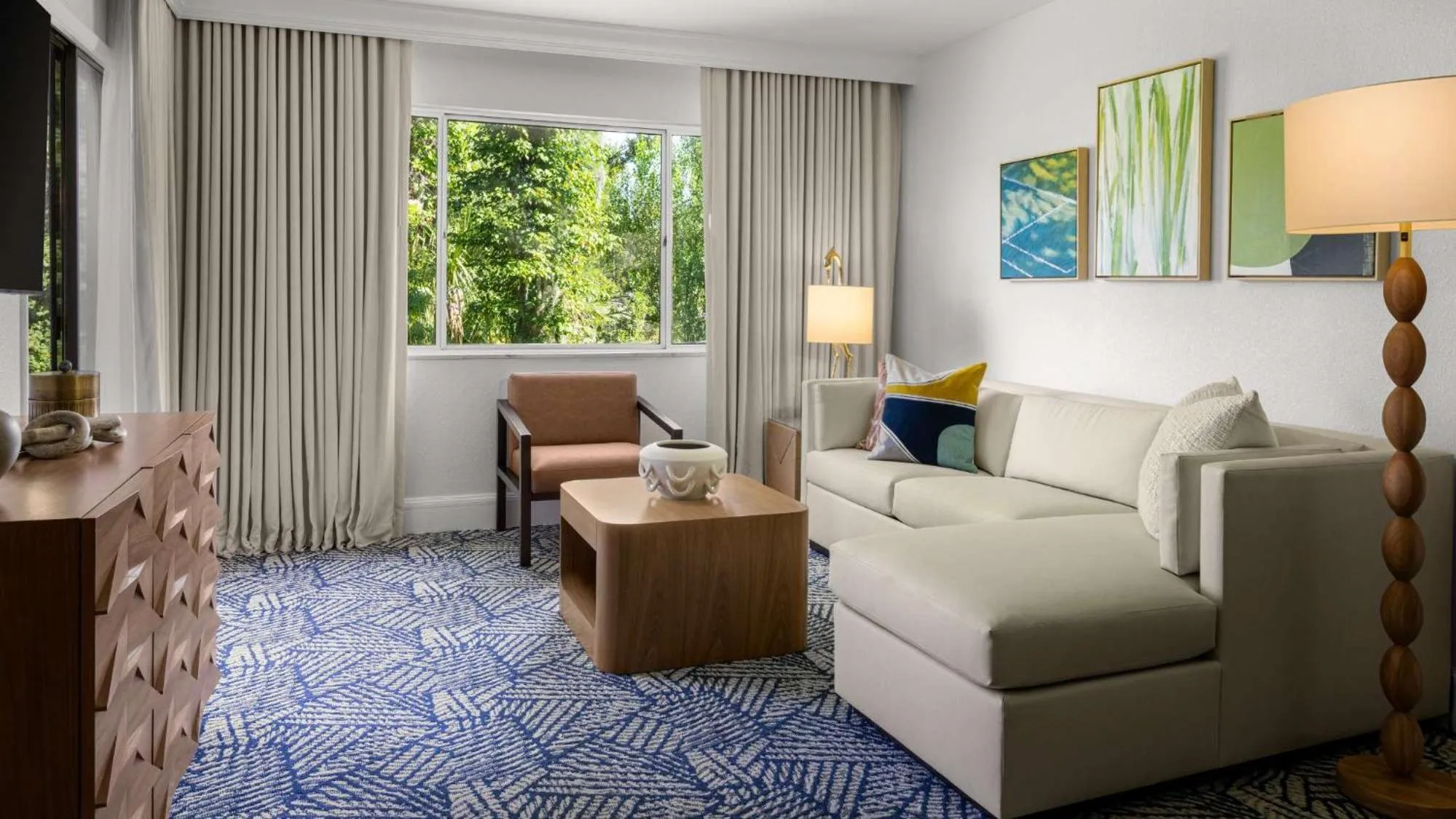 Living room in Saddlebrook Resort