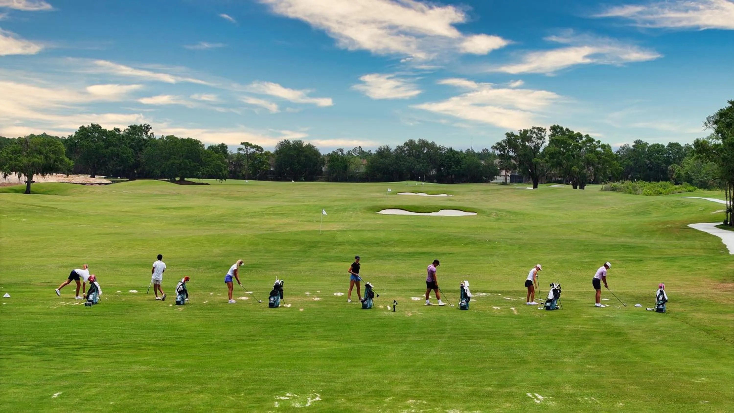 Golfcourse in Saddlebrook Resort