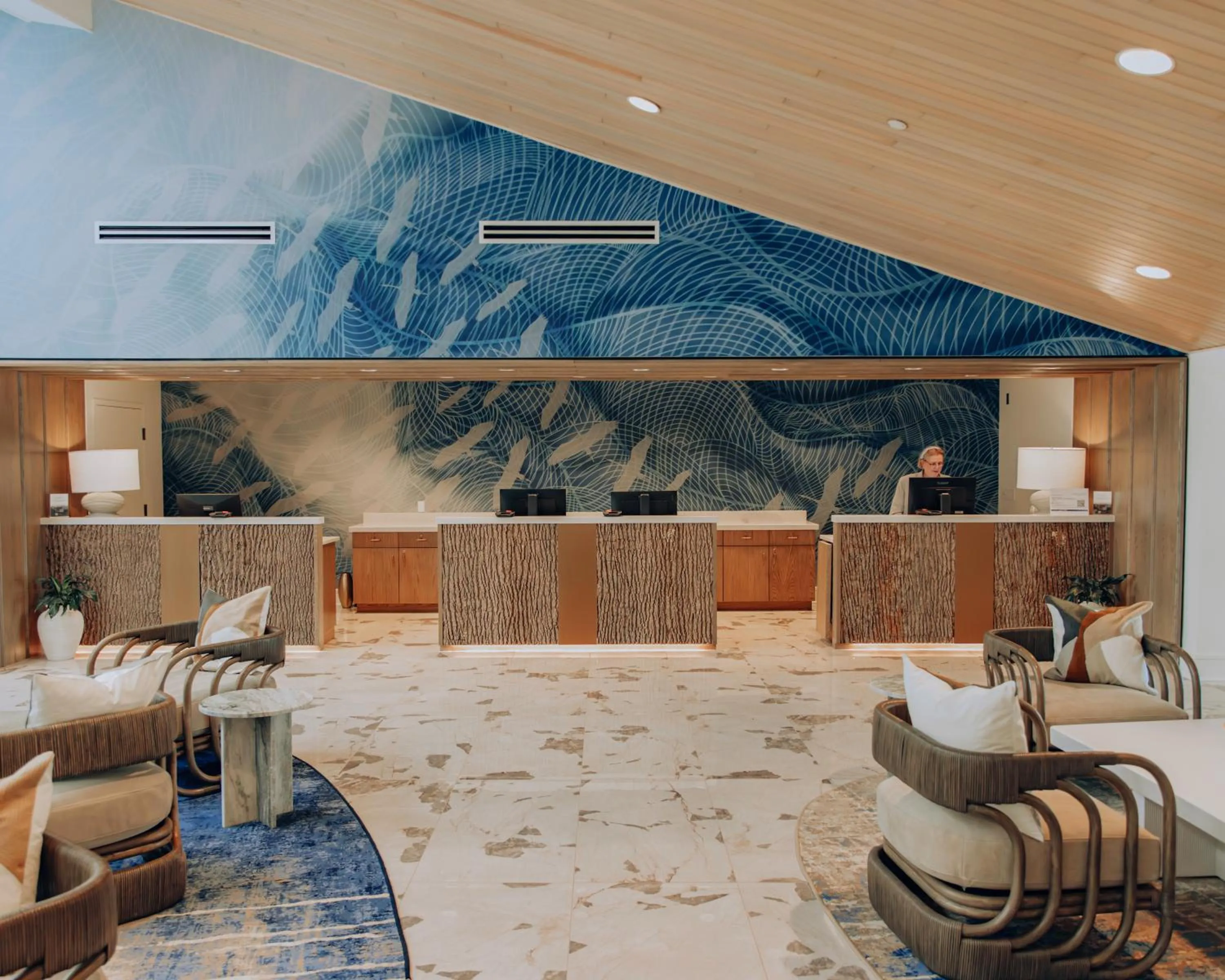 Lobby or reception in Saddlebrook Resort