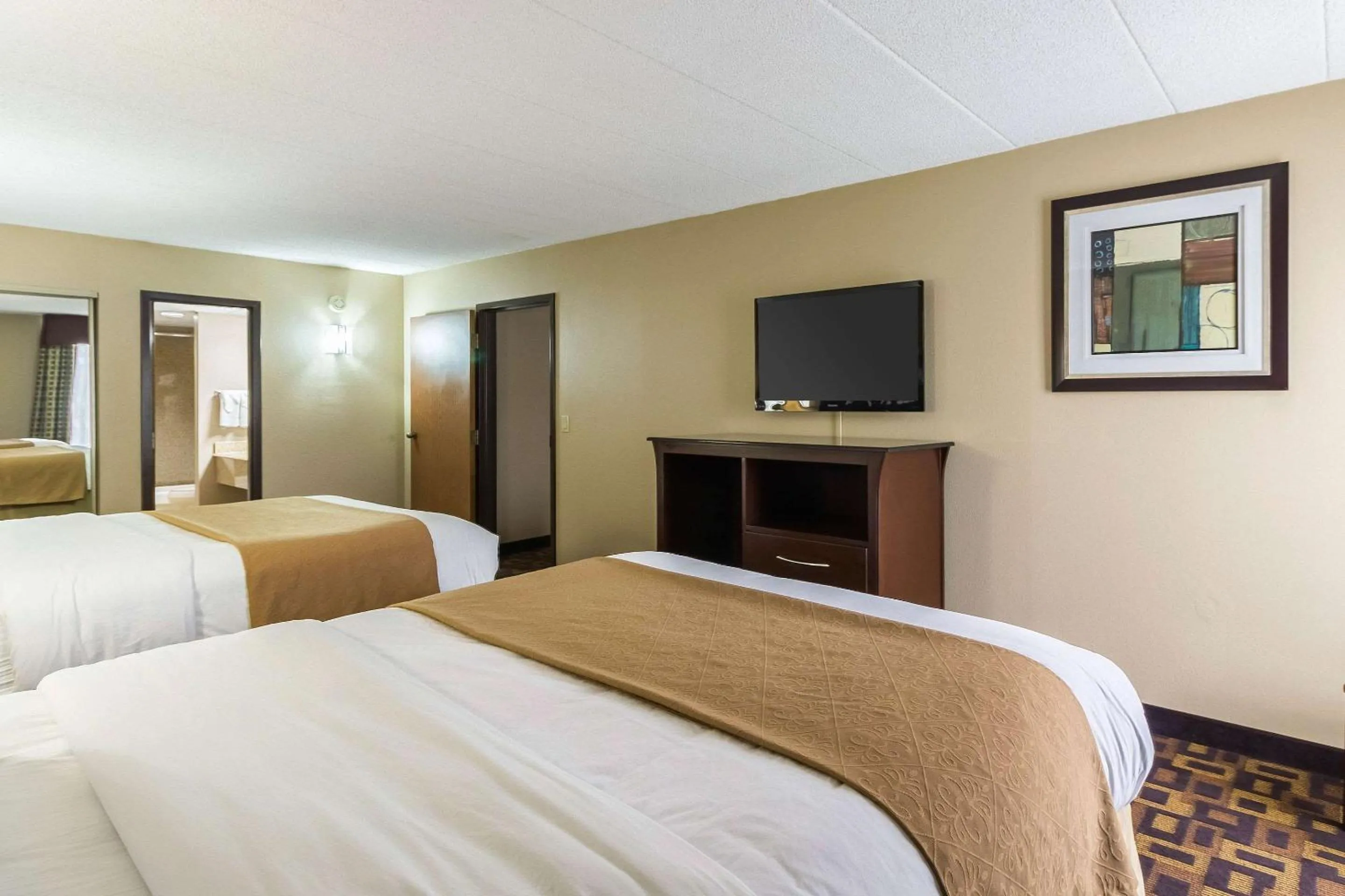 Photo of the whole room, Bed in Quality Inn & Suites Arden Hills - Saint Paul North