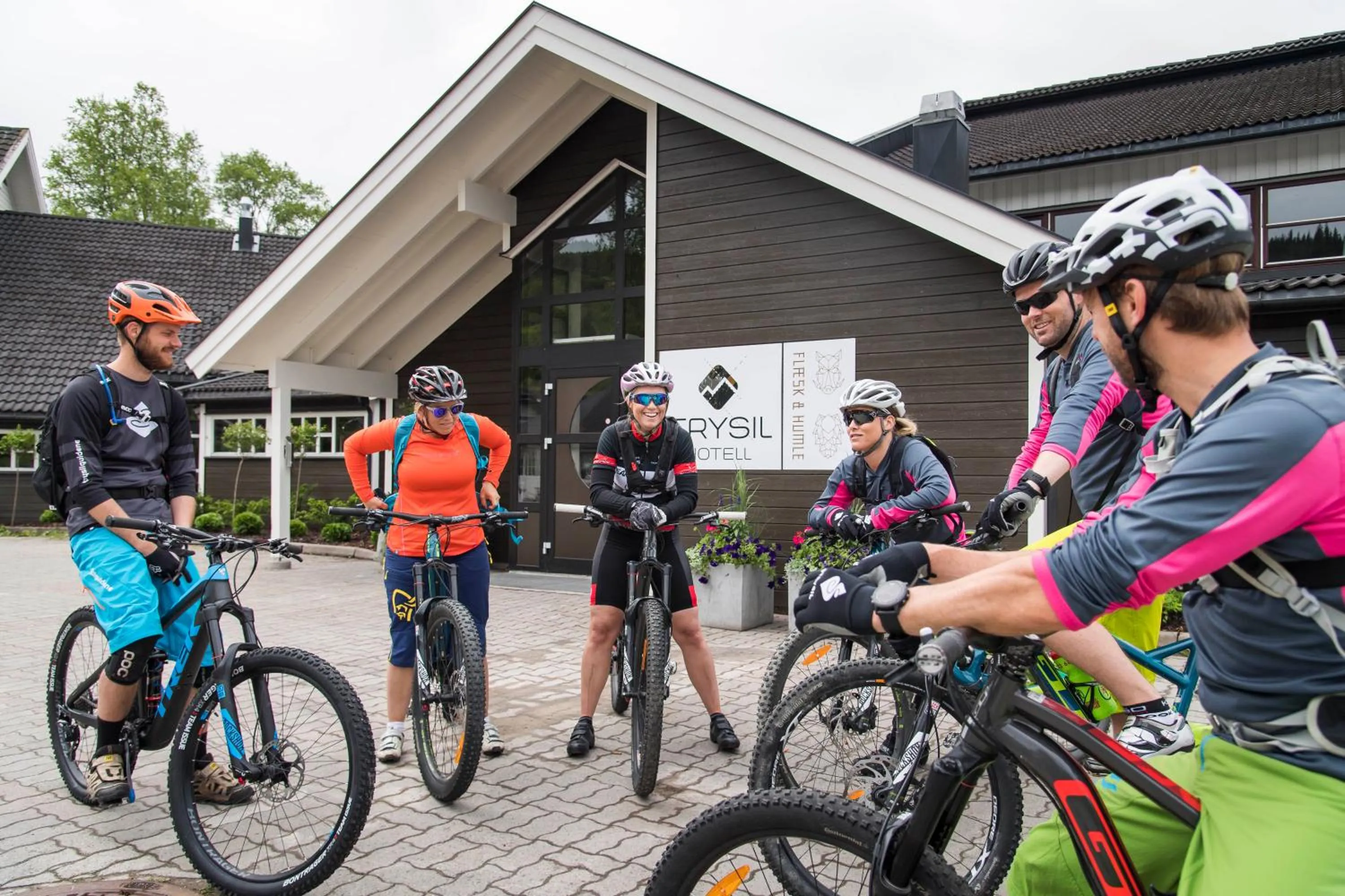 Facade/entrance in Trysil Hotel