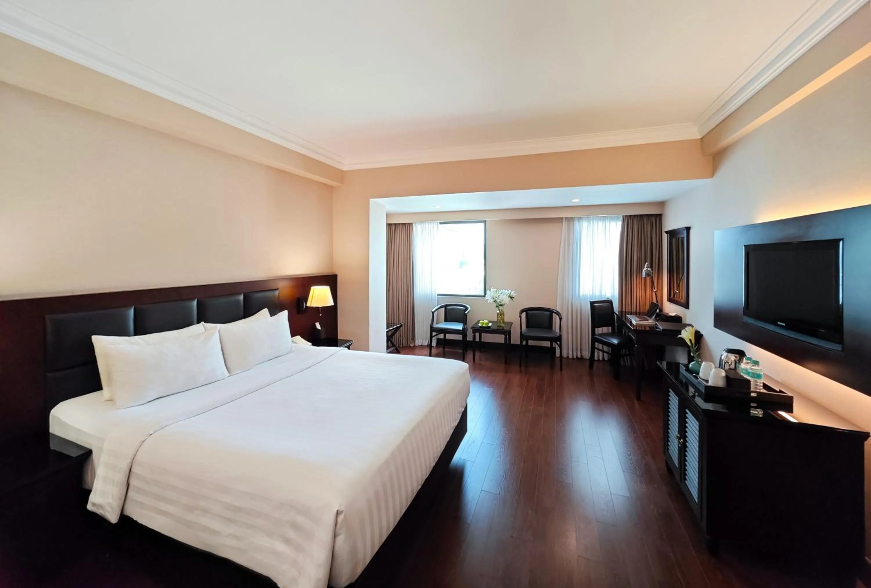 Bed in Nhat Ha 2 Hotel