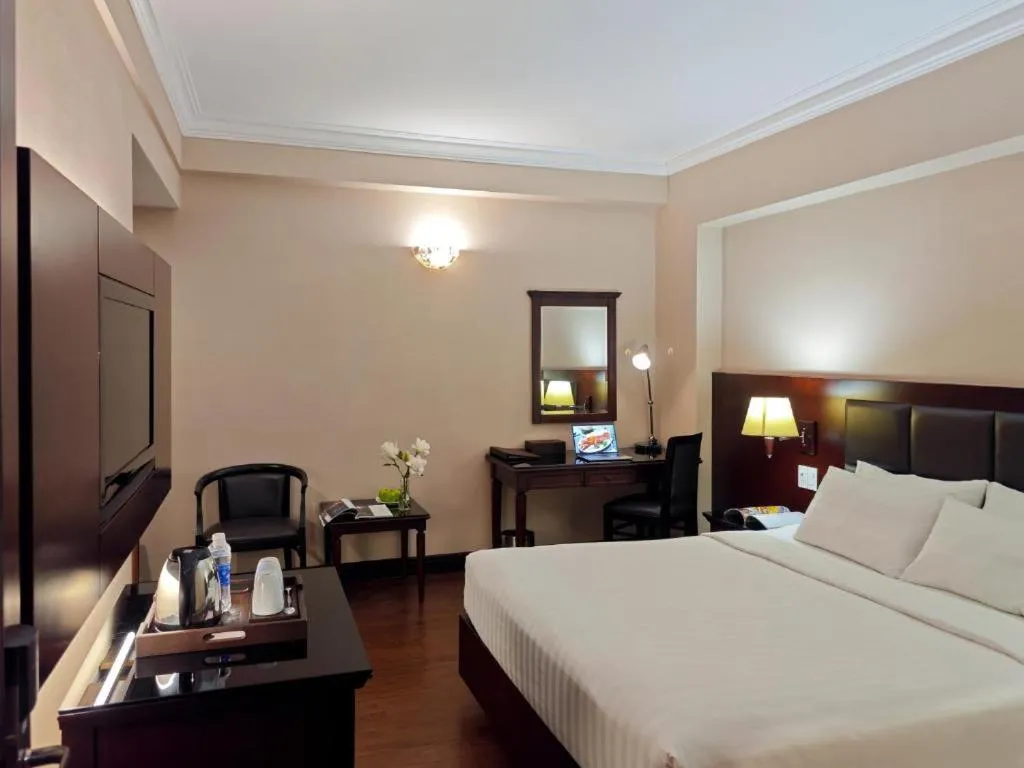 Bed in Nhat Ha 2 Hotel