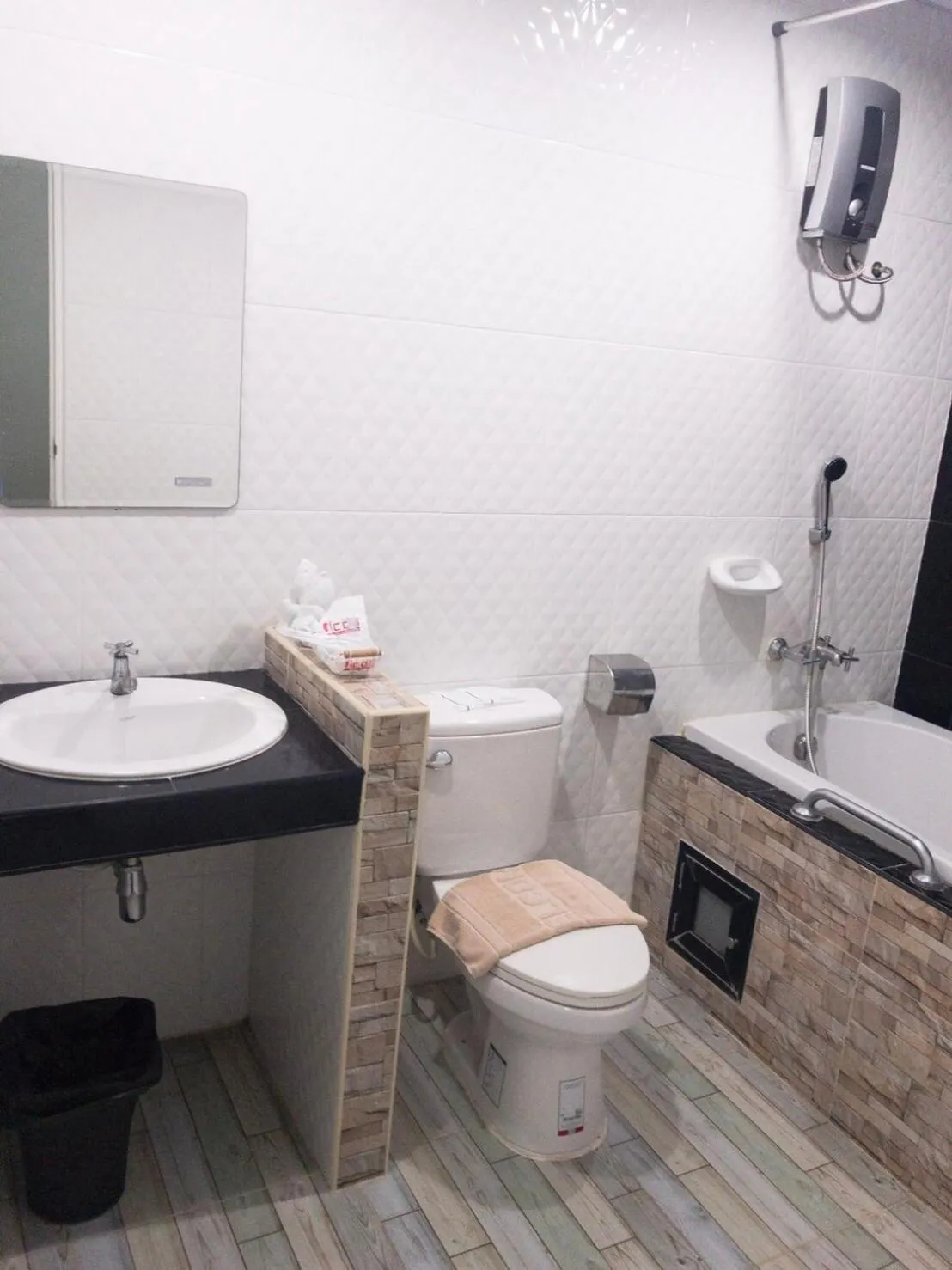 Bathroom in The Icon service apartment