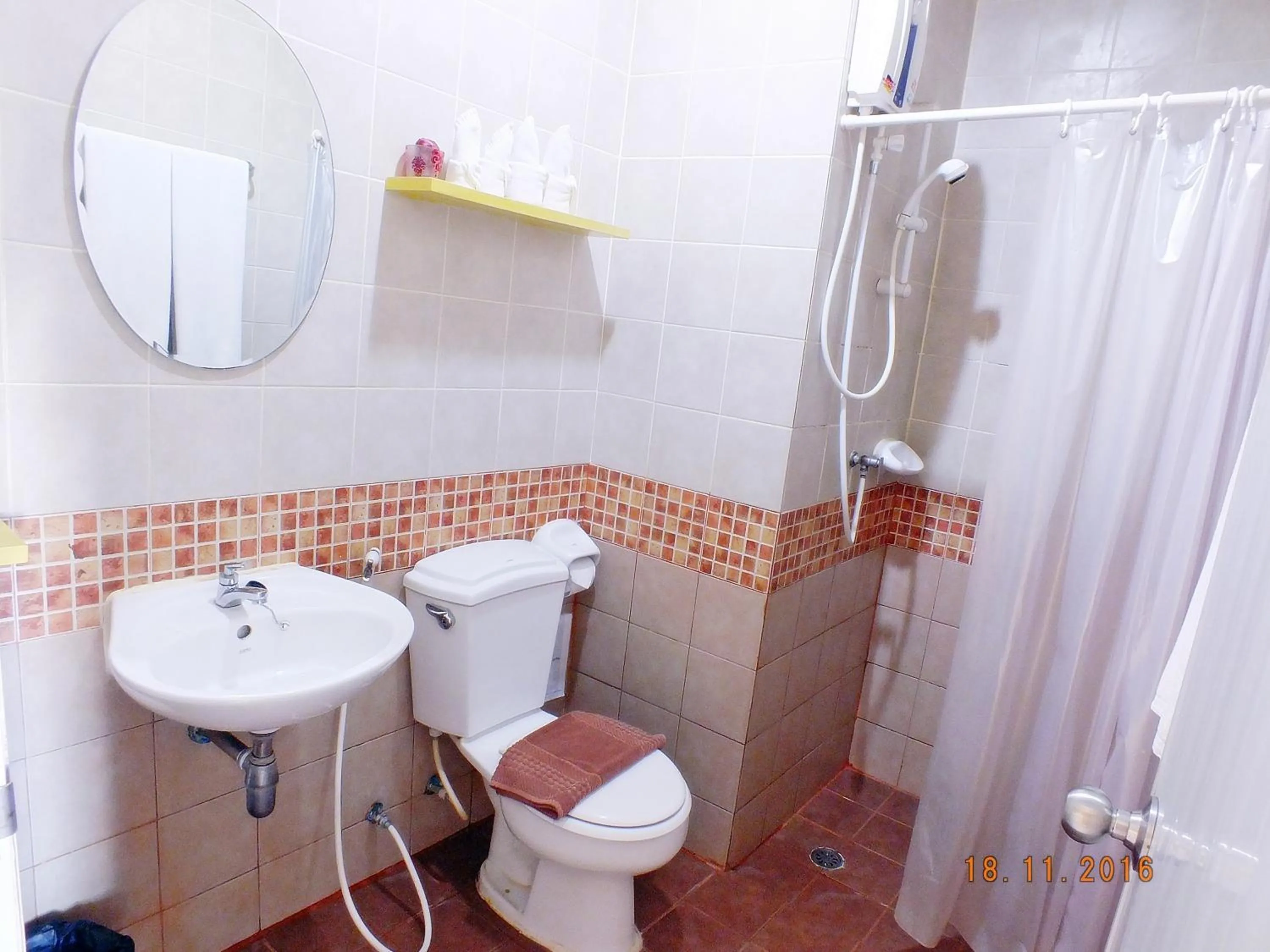 Bathroom in The Icon service apartment