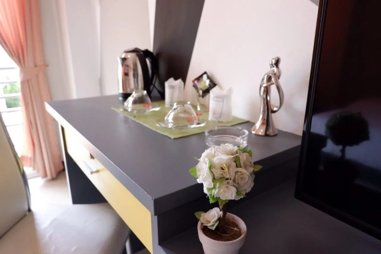 Decorative detail in The Icon service apartment