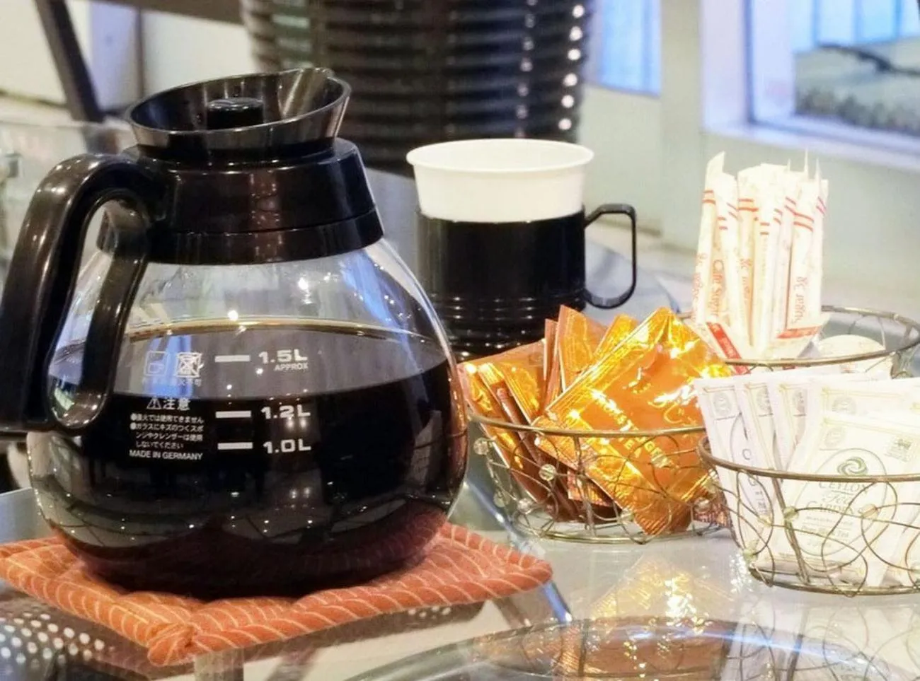Coffee/tea facilities in Hotel Chuo Oasis