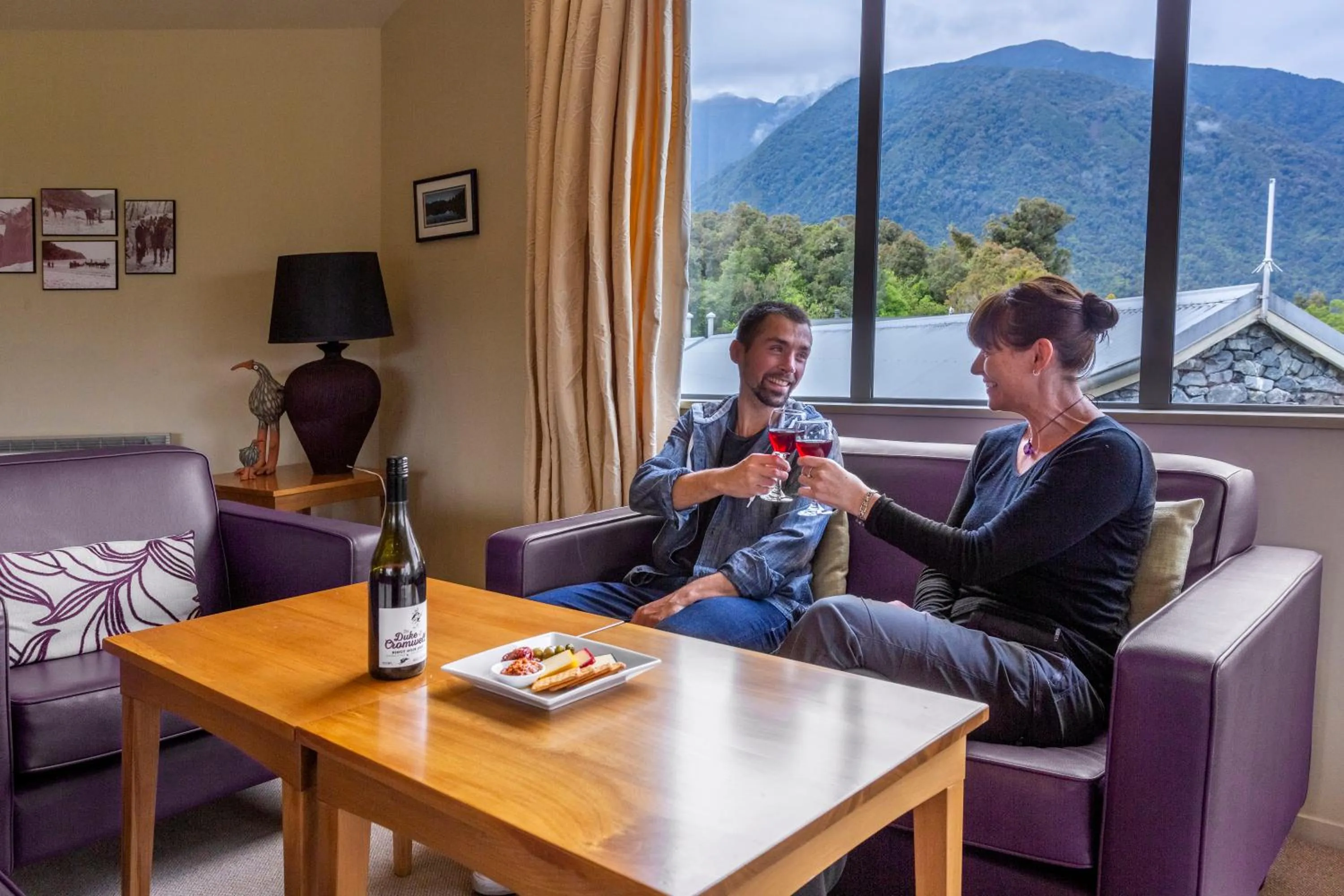 Lounge or bar in Te Weheka Boutique Hotel