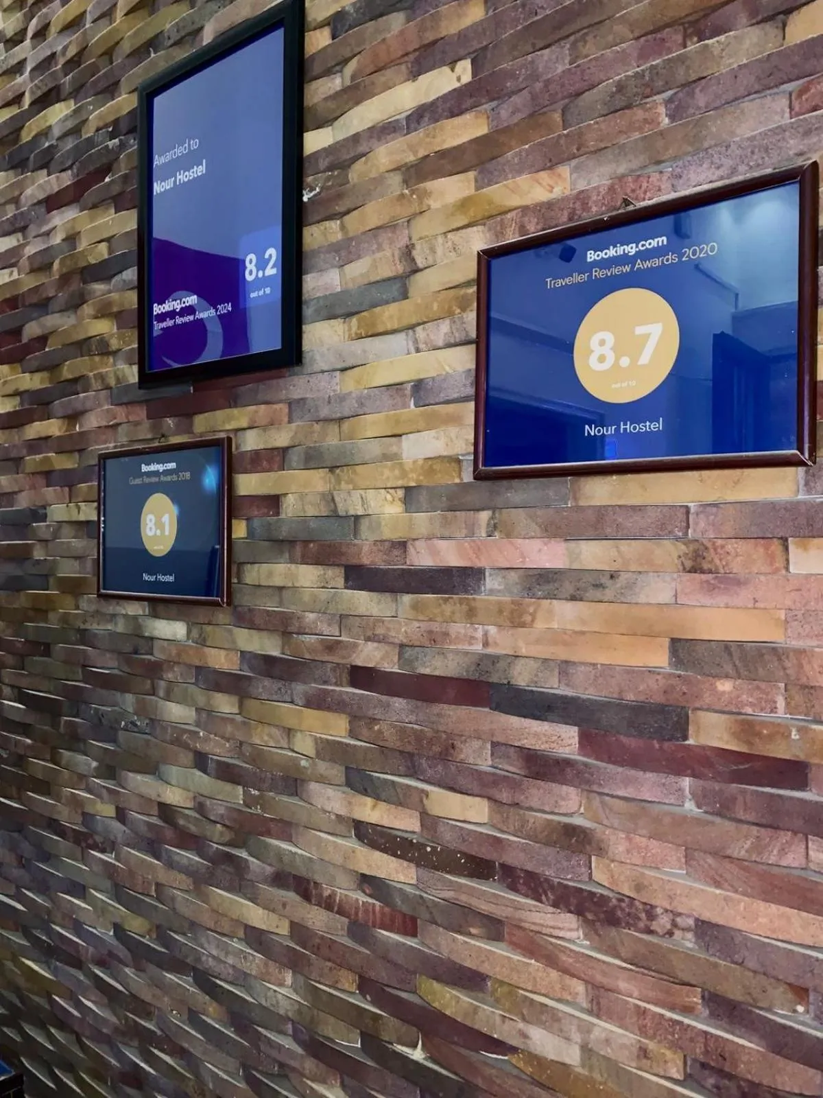 Certificate/Award in Nour Hostel