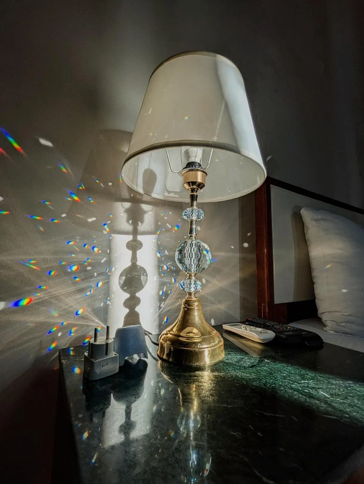 Decorative detail in Nour Hostel